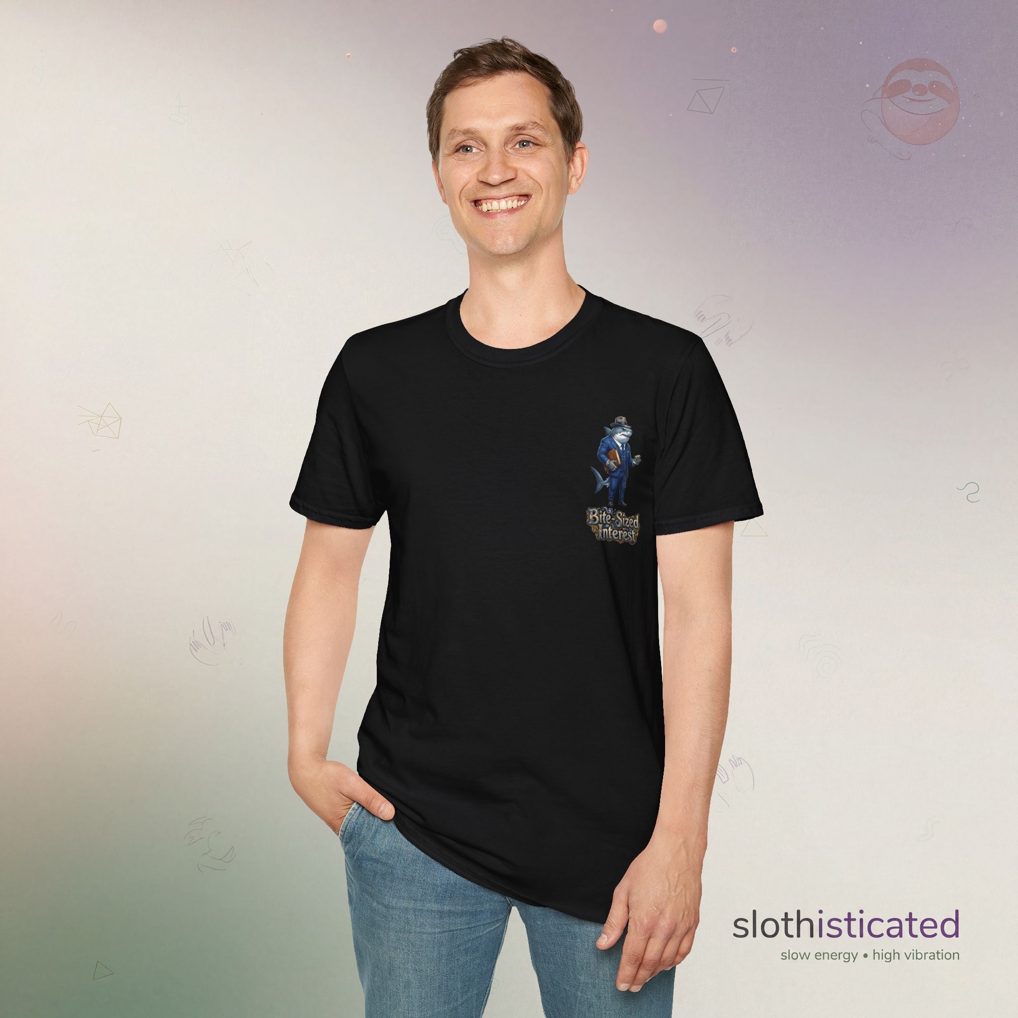 The Loan Shark — Bite-Sized Interest Graphic T-Shirt