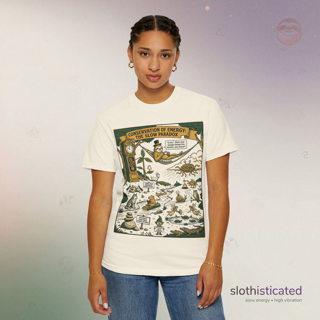 The Second Law | Sloth Graphic Tee | Slothisticated