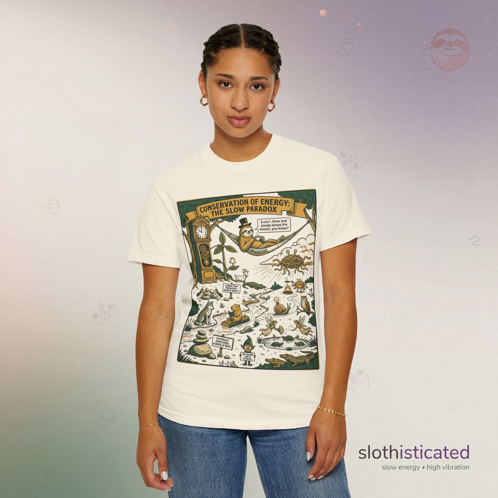 The Second Law | Sloth Graphic Tee | Slothisticated