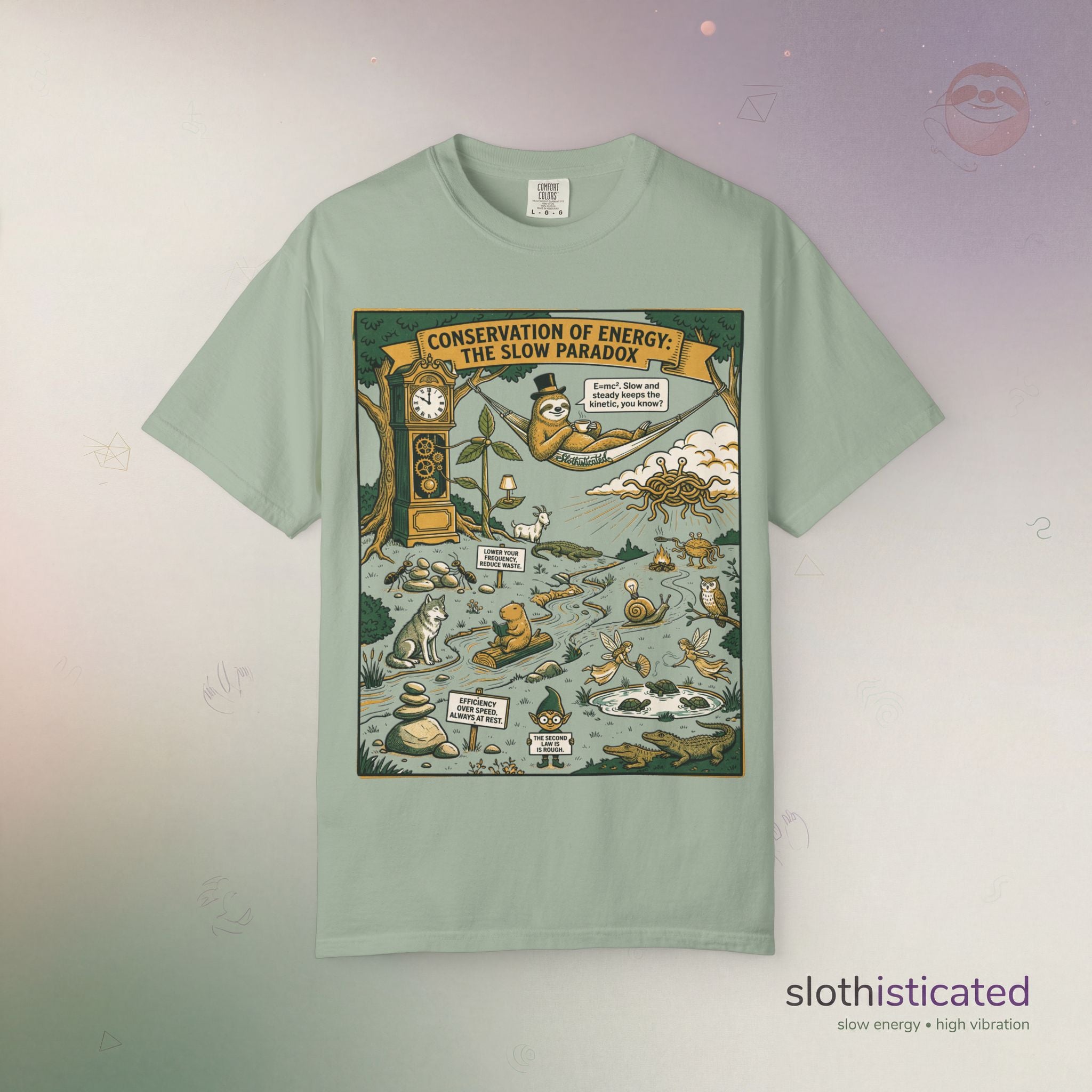 The Second Law | Sloth Graphic Tee | Slothisticated