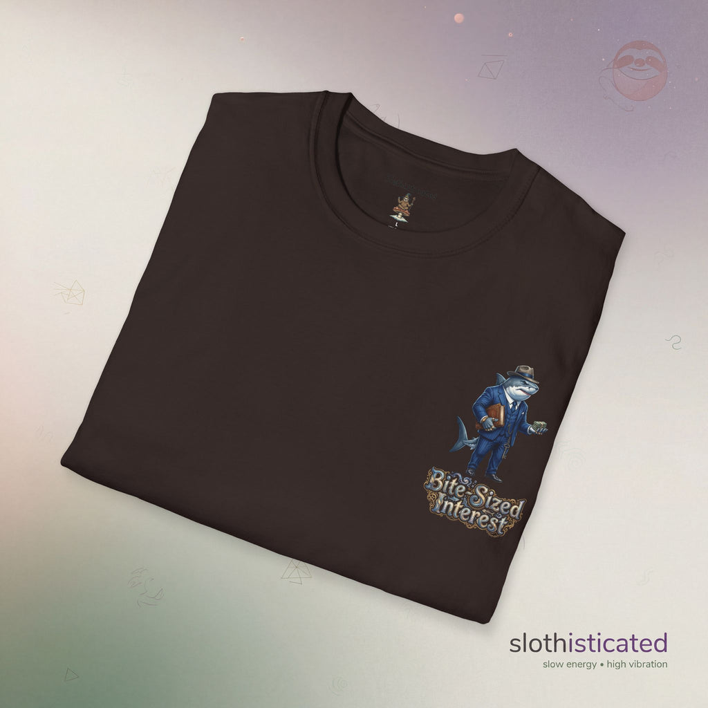 The Loan Shark — Bite-Sized Interest Graphic T-Shirt