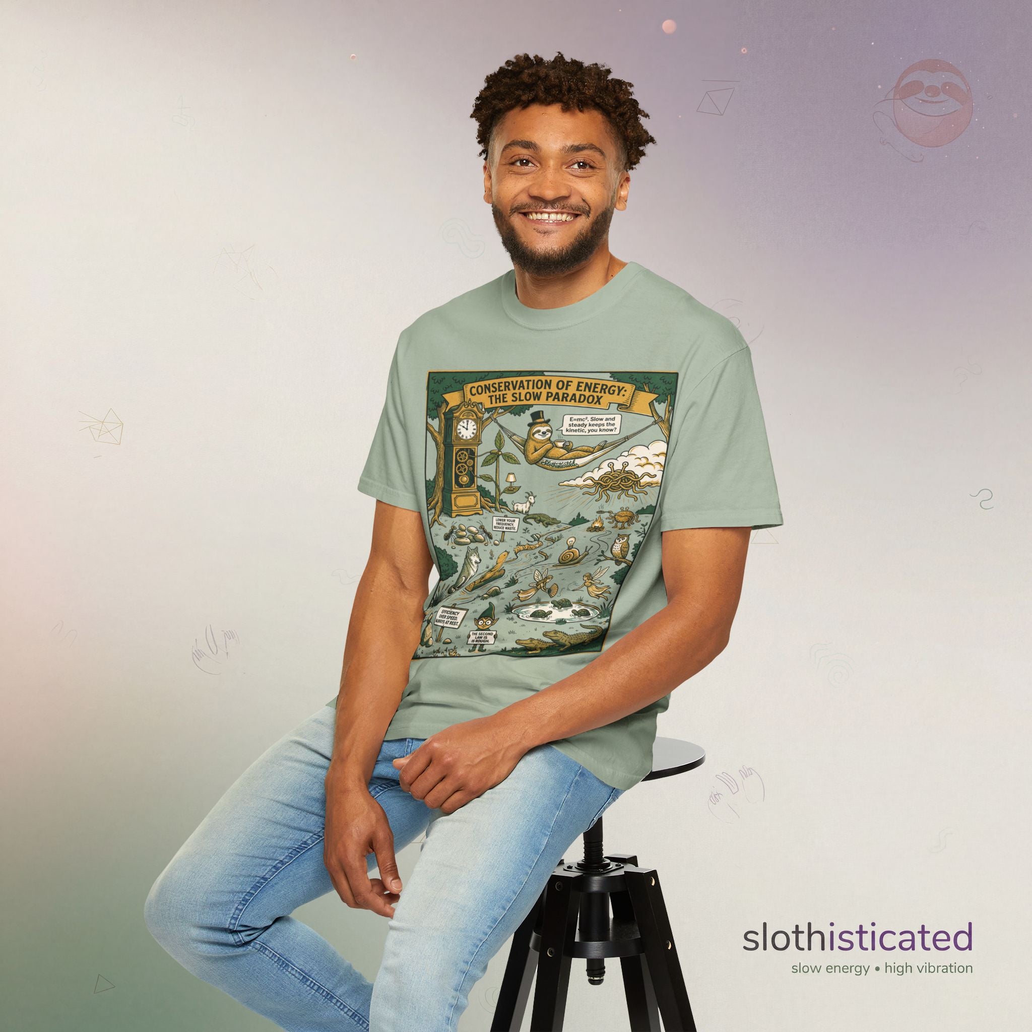 The Second Law | Sloth Graphic Tee | Slothisticated