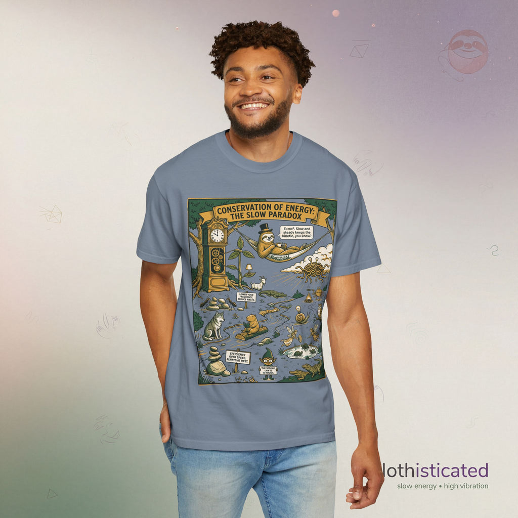 The Second Law | Sloth Graphic Tee | Slothisticated