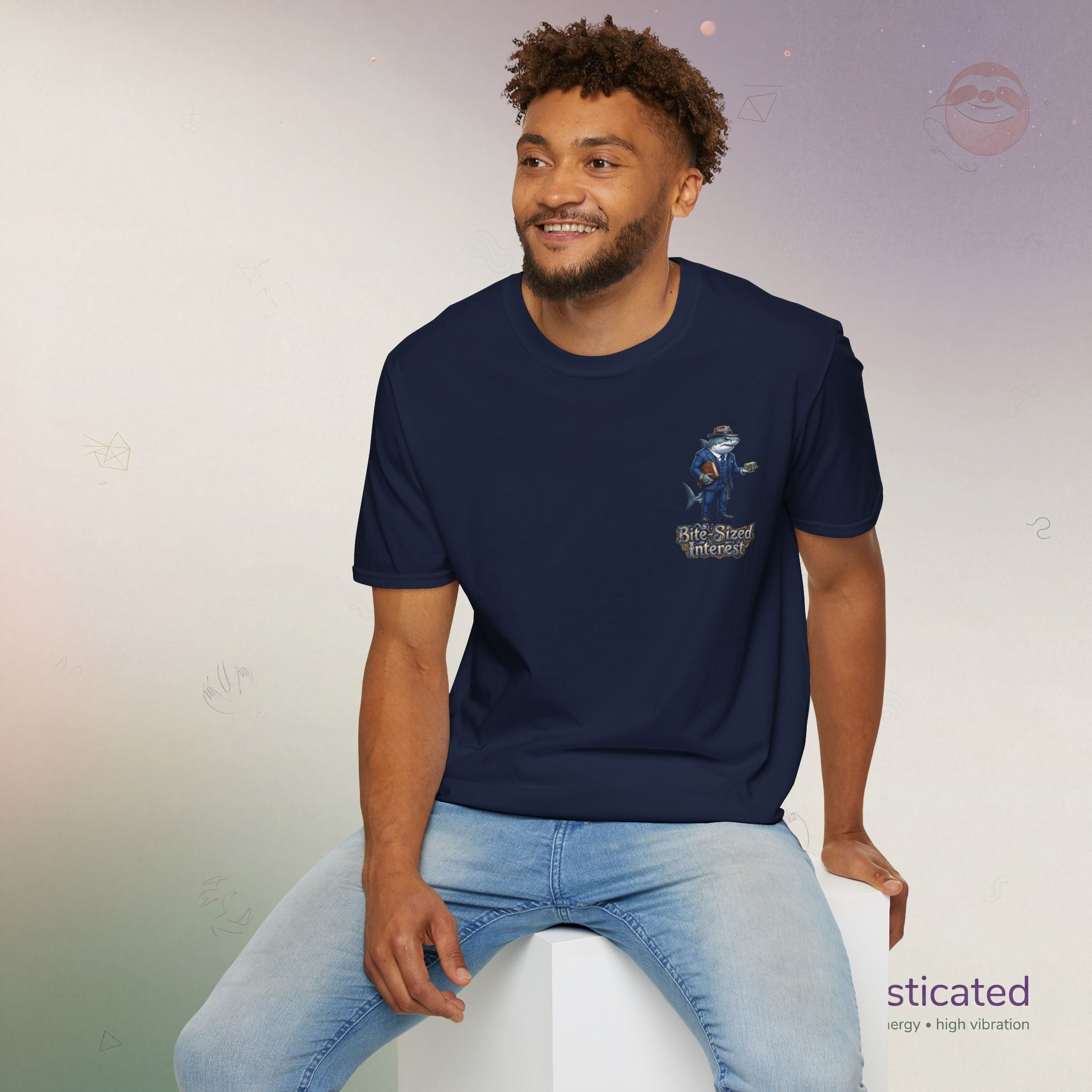 The Loan Shark — Bite-Sized Interest Graphic T-Shirt