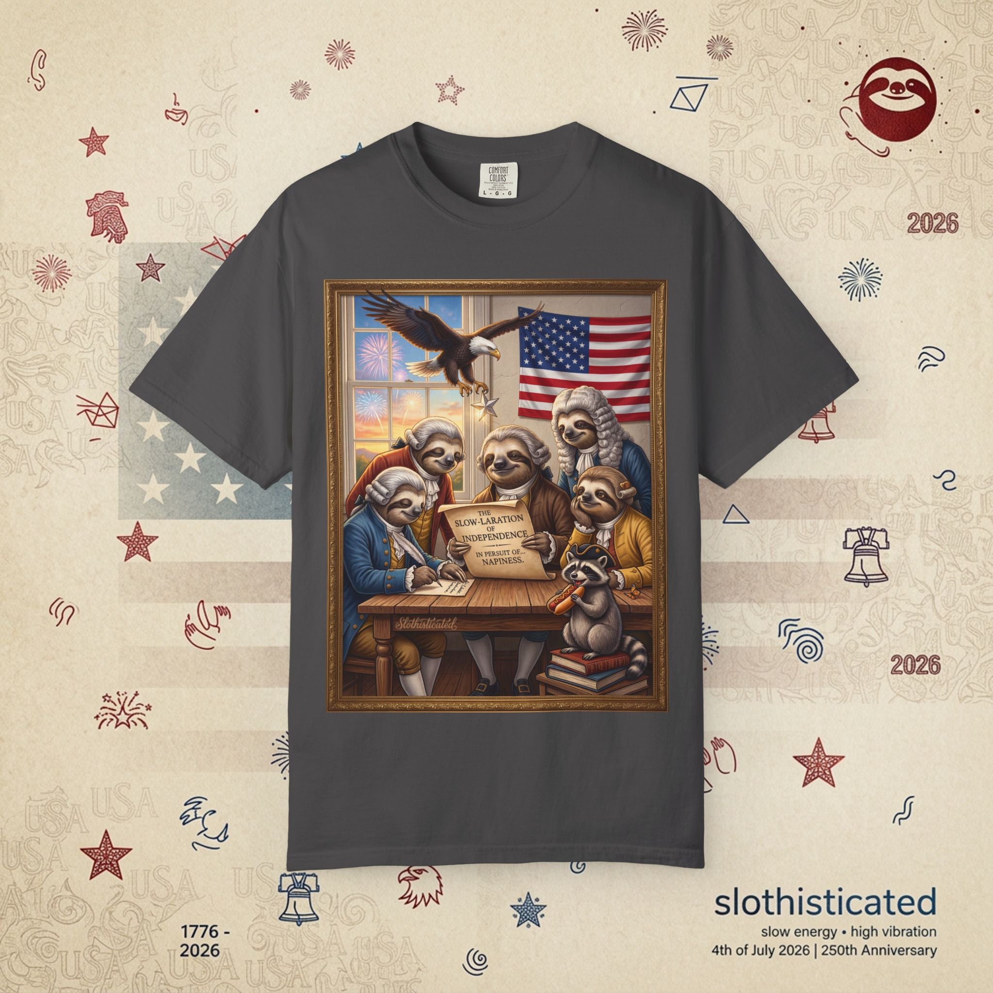 The Slow Labratory — We The Sloths Declaration Tee