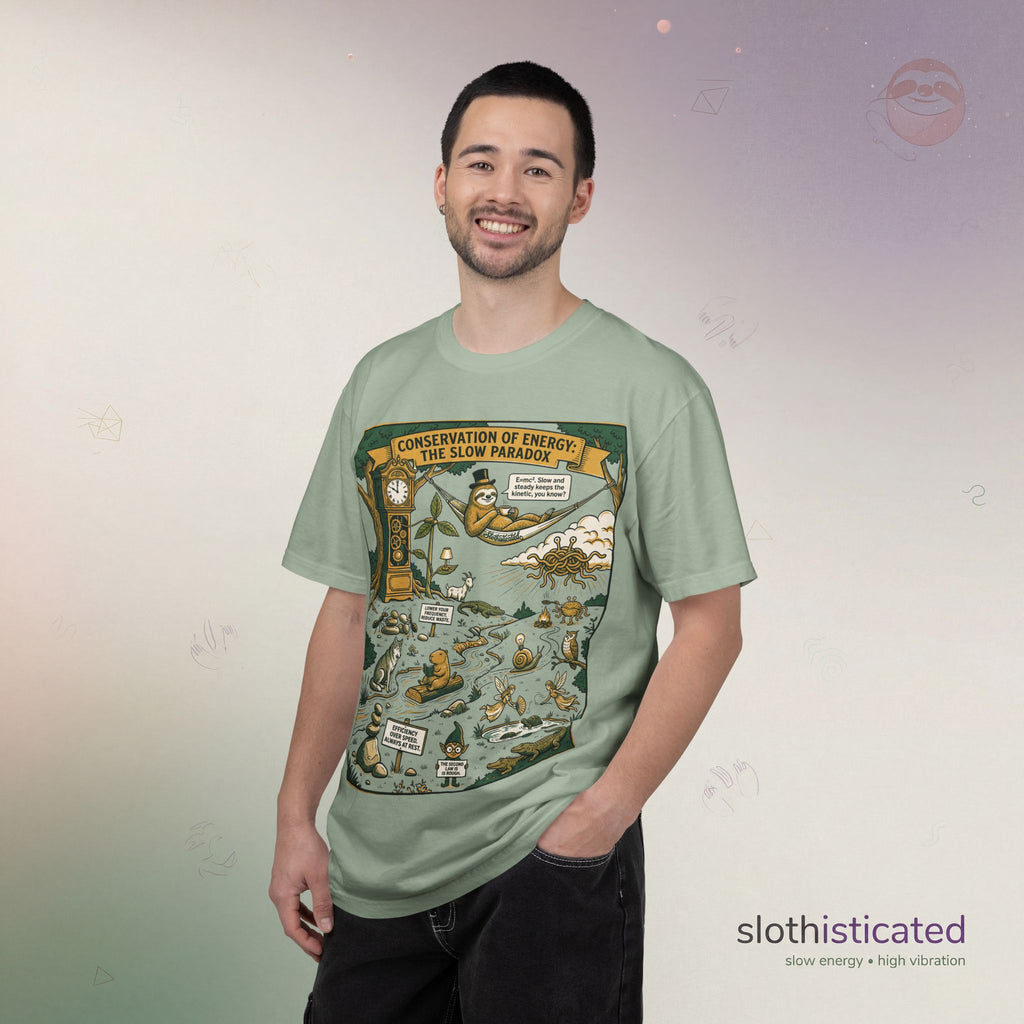 The Second Law | Sloth Graphic Tee | Slothisticated