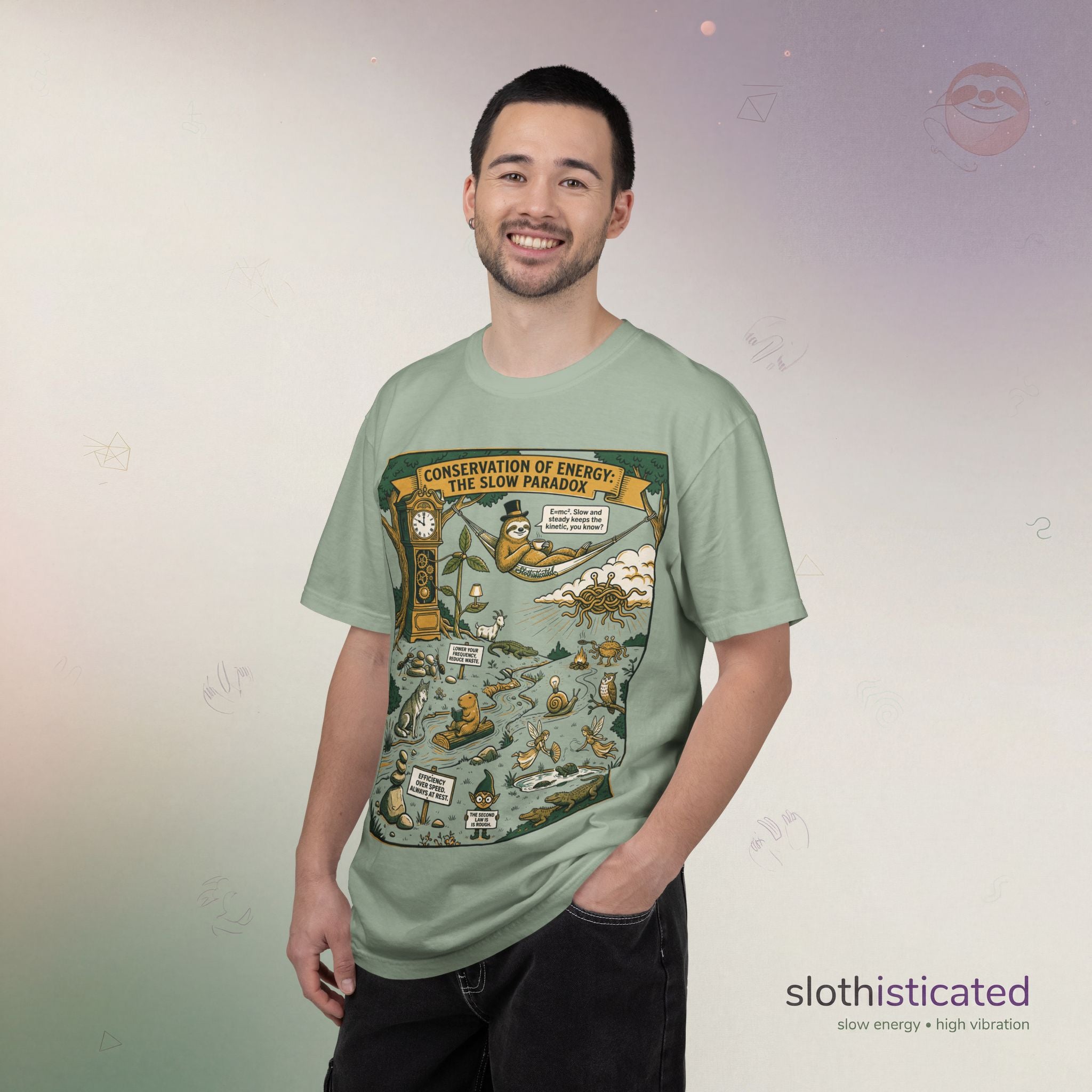 The Second Law | Sloth Graphic Tee | Slothisticated