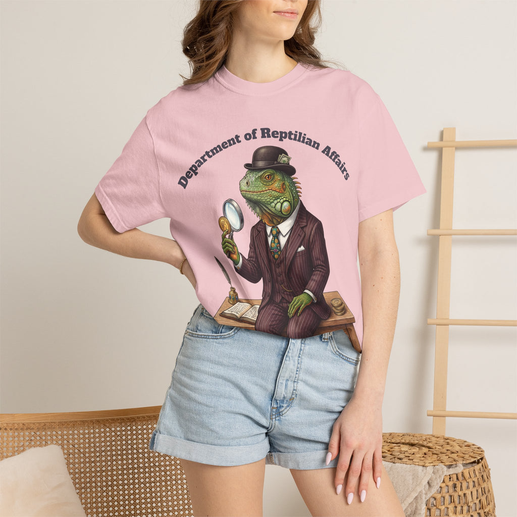 Iguana Banker T-Shirt — Department of Reptilian Affairs