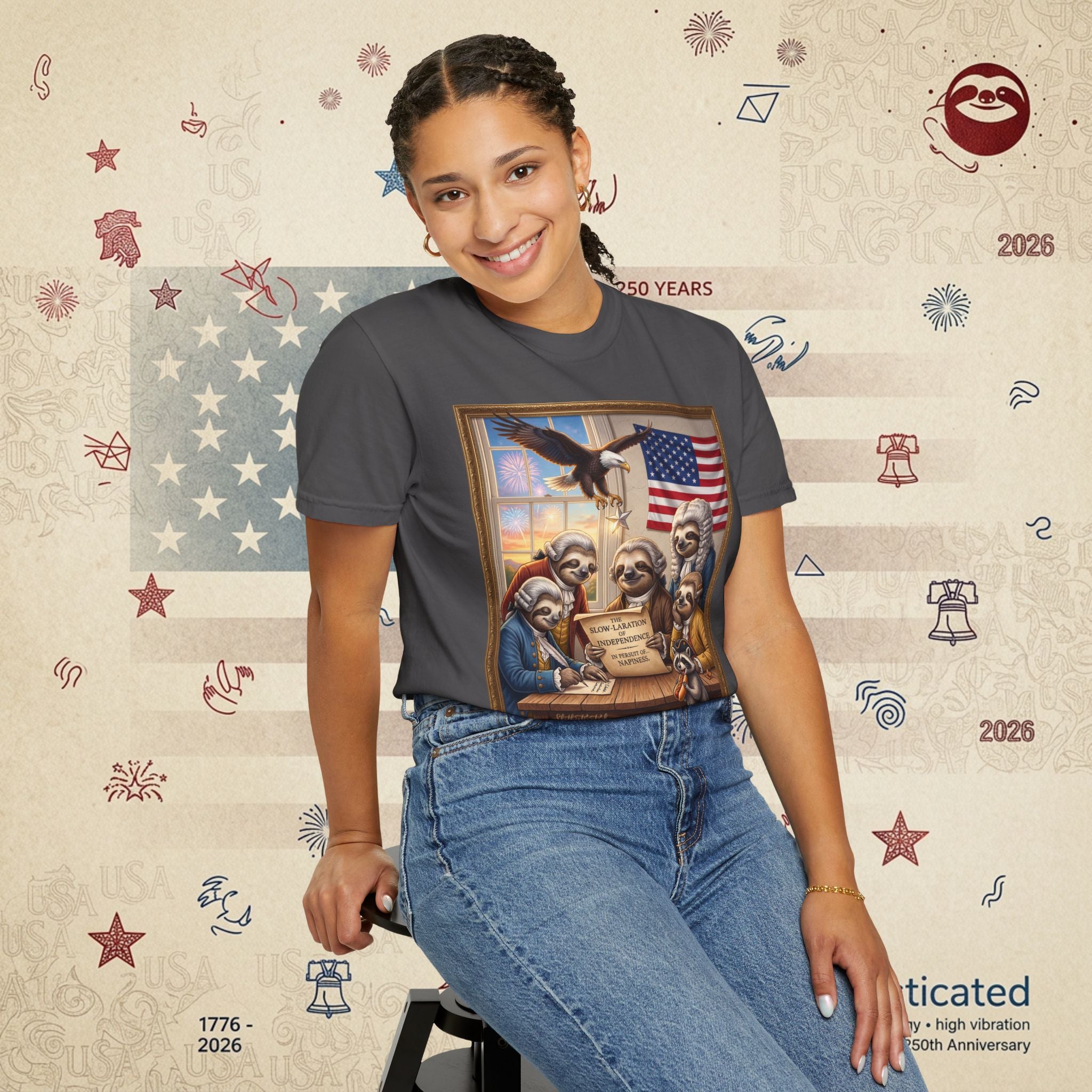 The Slow Labratory — We The Sloths Declaration Tee