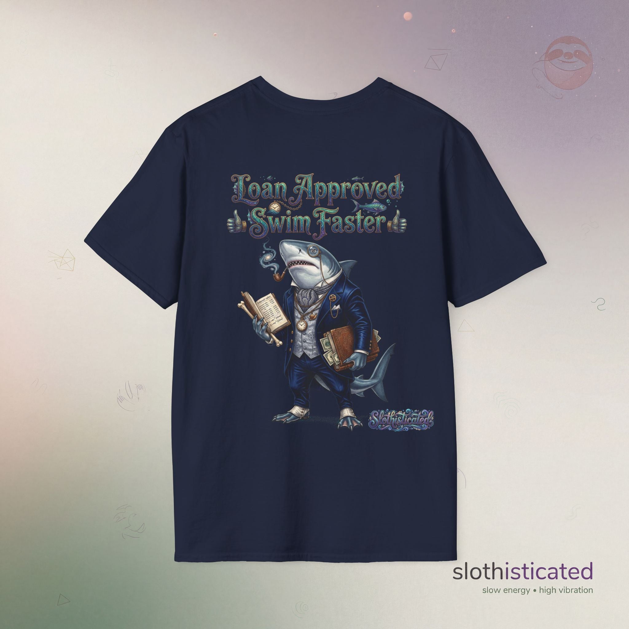 The Loan Shark — Bite-Sized Interest Graphic T-Shirt
