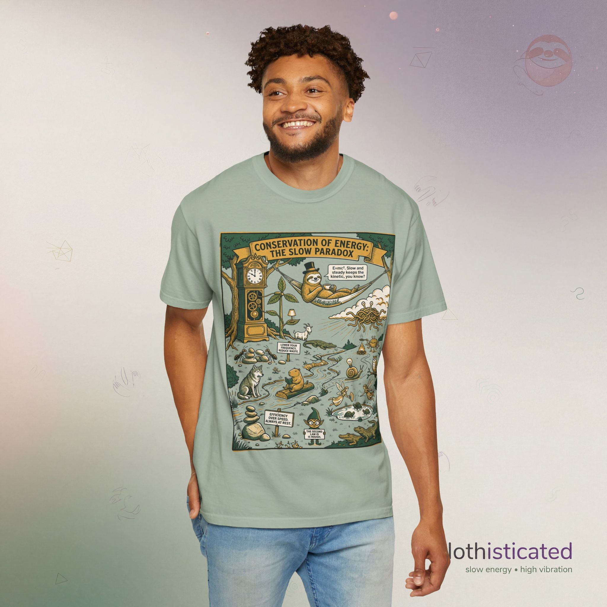 The Second Law | Sloth Graphic Tee | Slothisticated