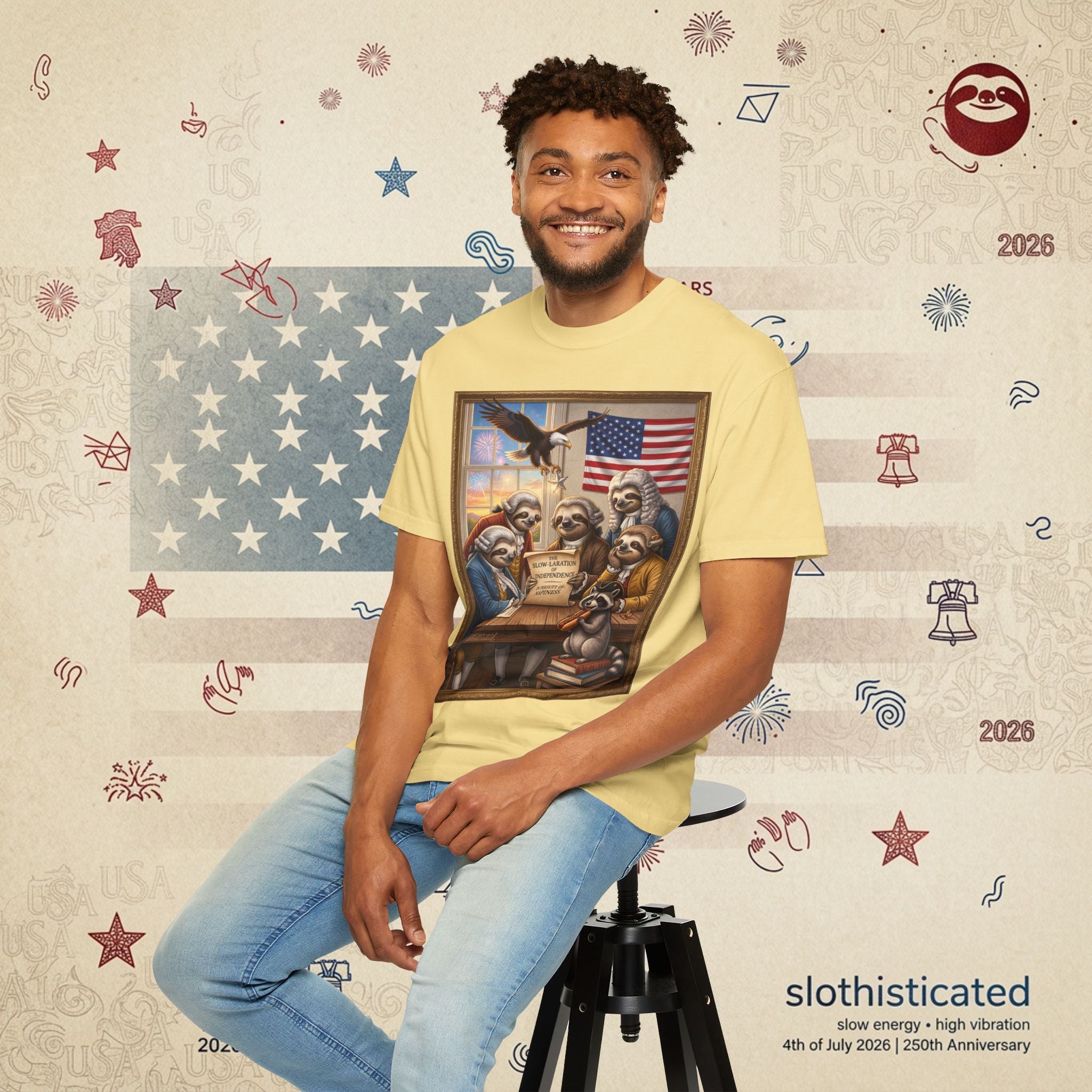 The Slow Labratory — We The Sloths Declaration Tee