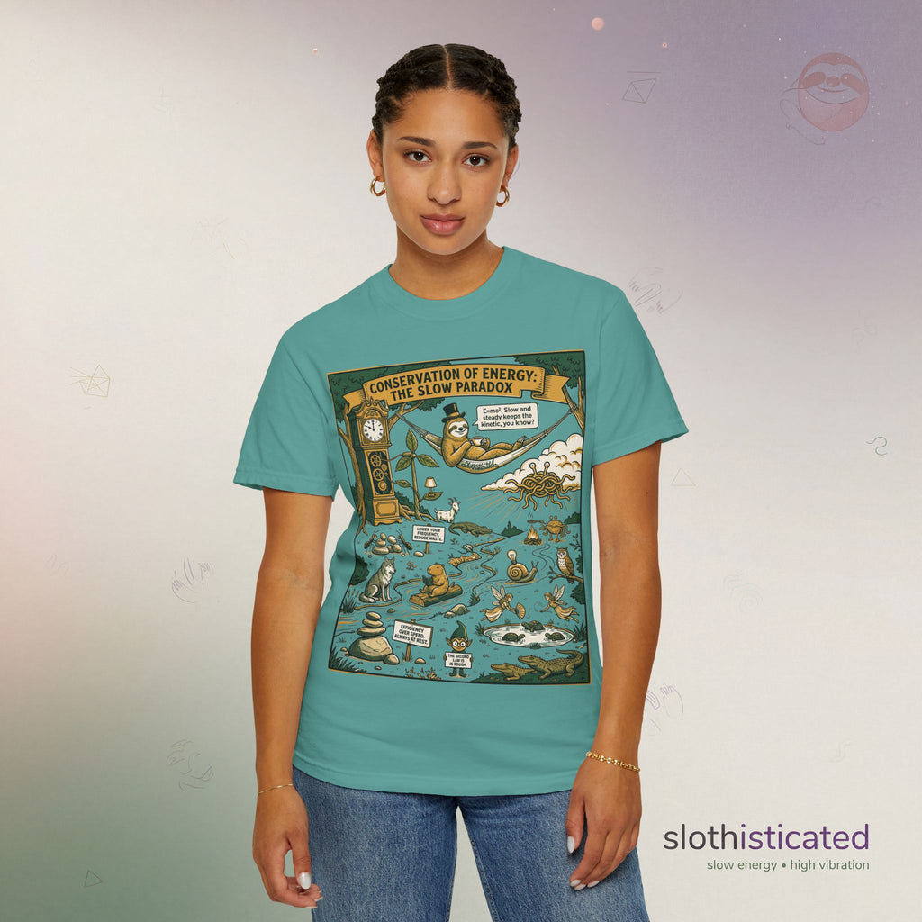 The Second Law | Sloth Graphic Tee | Slothisticated