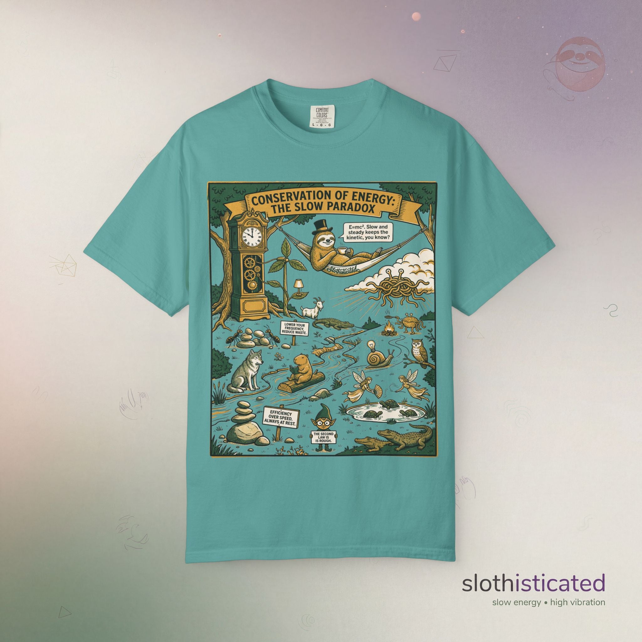 The Second Law | Sloth Graphic Tee | Slothisticated