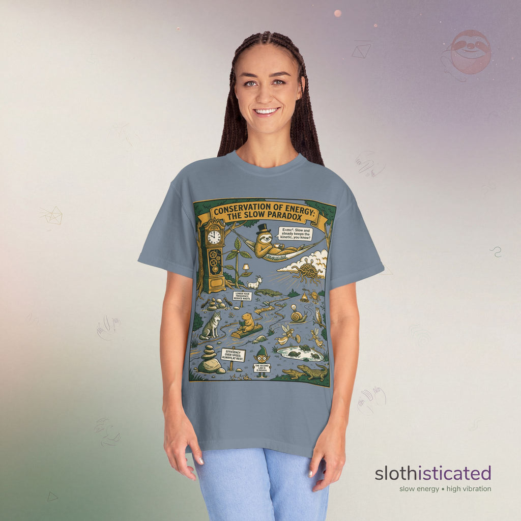 The Second Law | Sloth Graphic Tee | Slothisticated