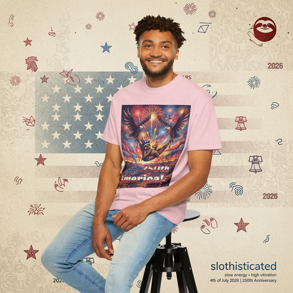 The Repose — Sloth Hammock 250th Anniversary T-Shirt