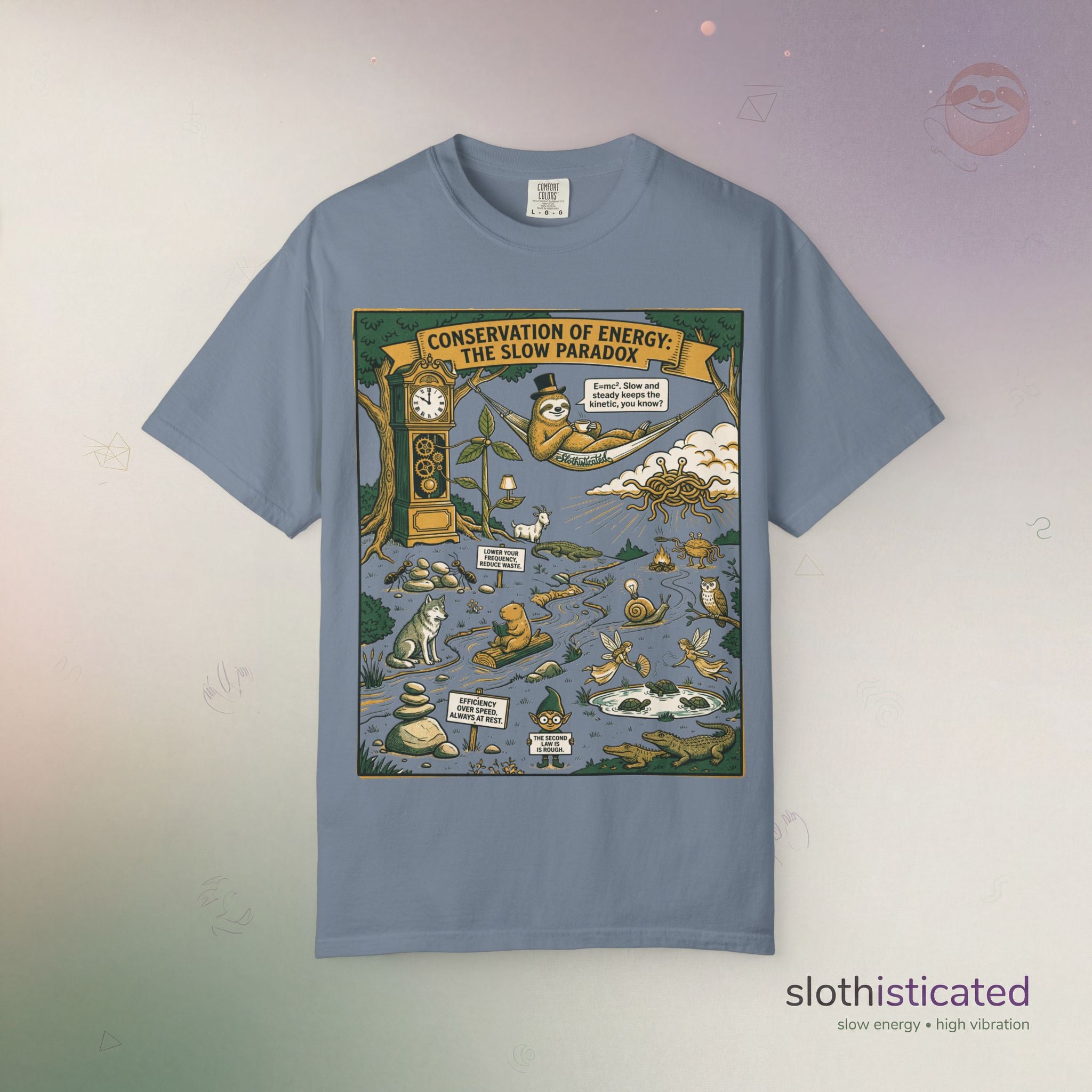 The Second Law | Sloth Graphic Tee | Slothisticated