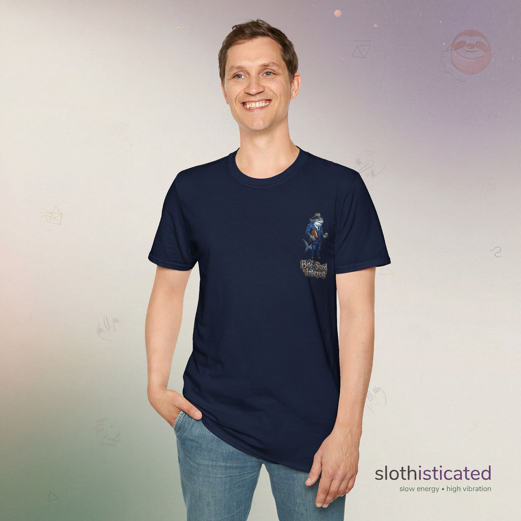 The Loan Shark — Bite-Sized Interest Graphic T-Shirt