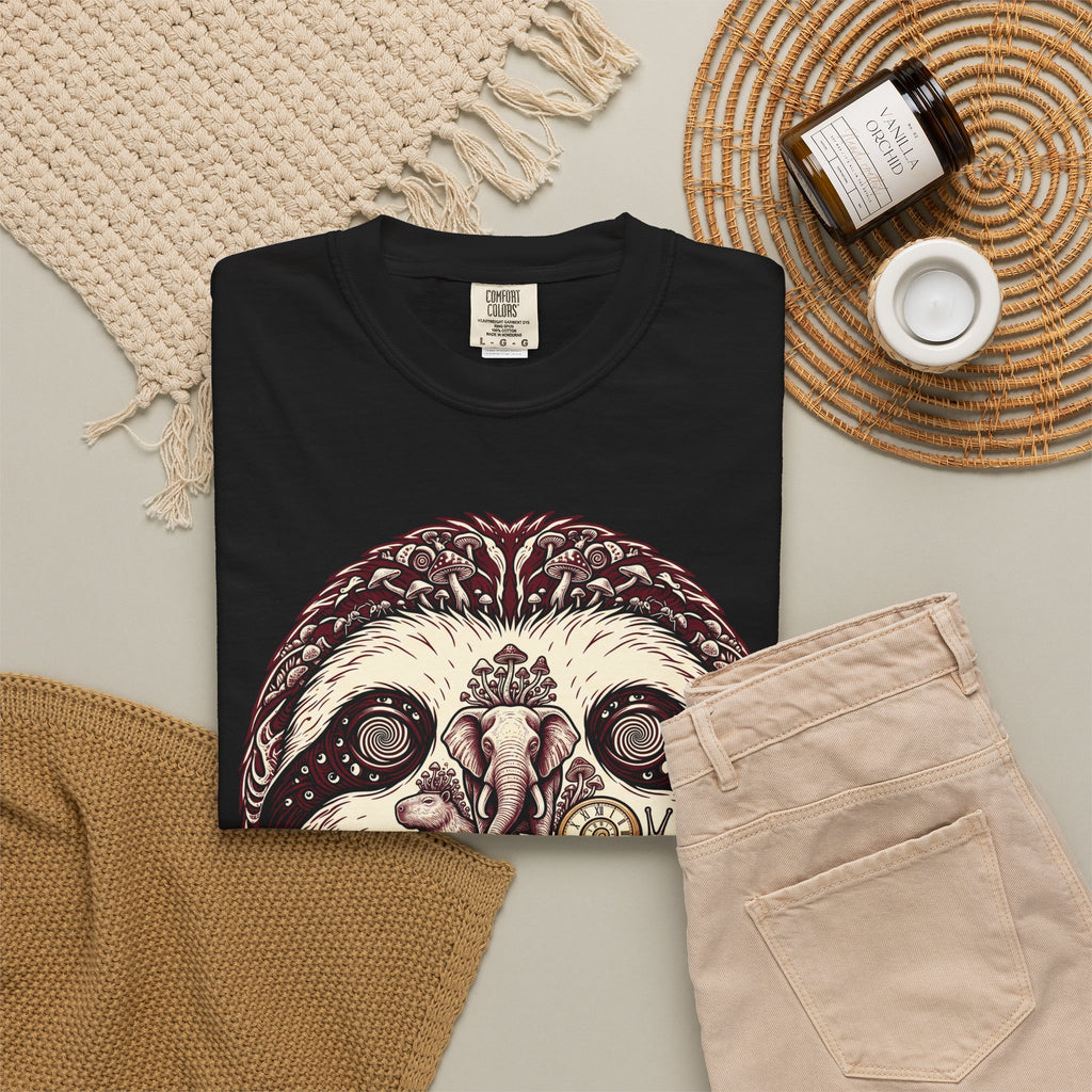 The Multitudes — Sloth Face Collage T-Shirt