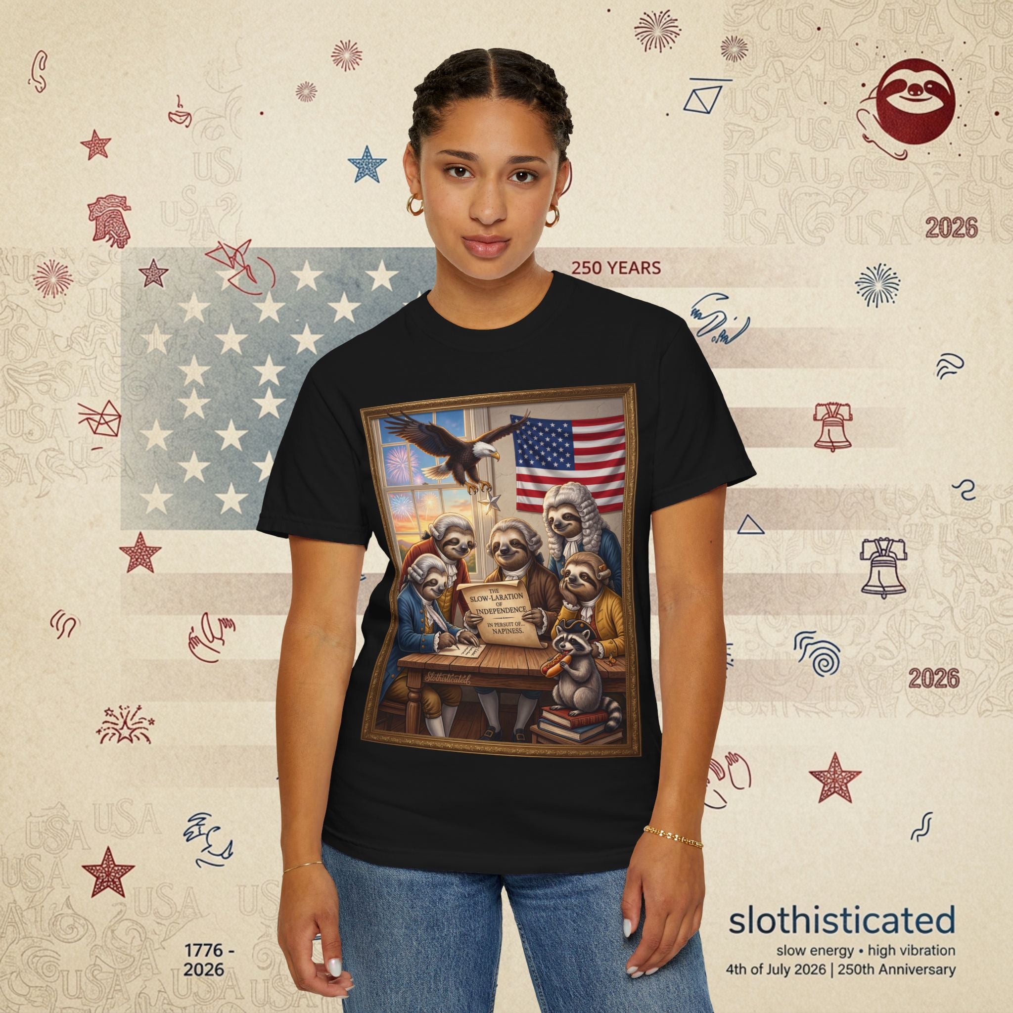 The Slow Labratory — We The Sloths Declaration Tee