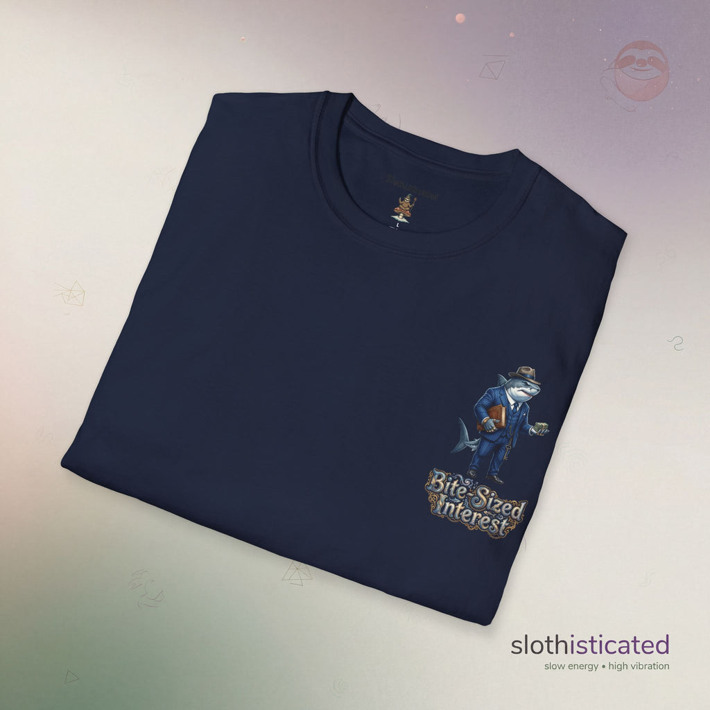 The Loan Shark — Bite-Sized Interest Graphic T-Shirt