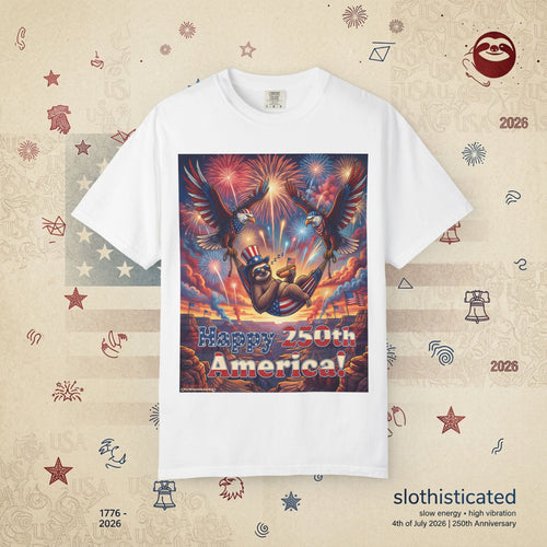 The Repose — Sloth Hammock 250th Anniversary T-Shirt