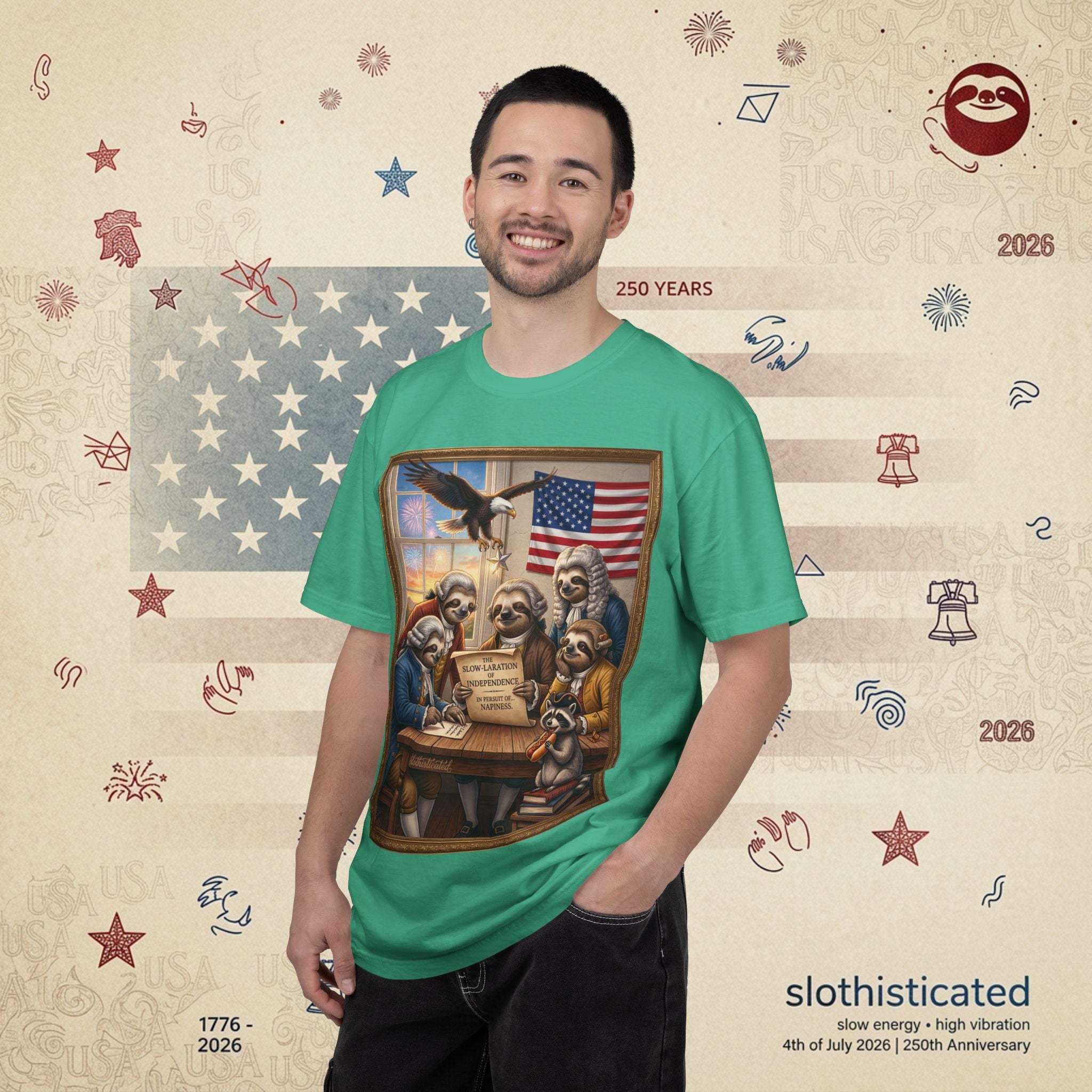 The Slow Labratory — We The Sloths Declaration Tee