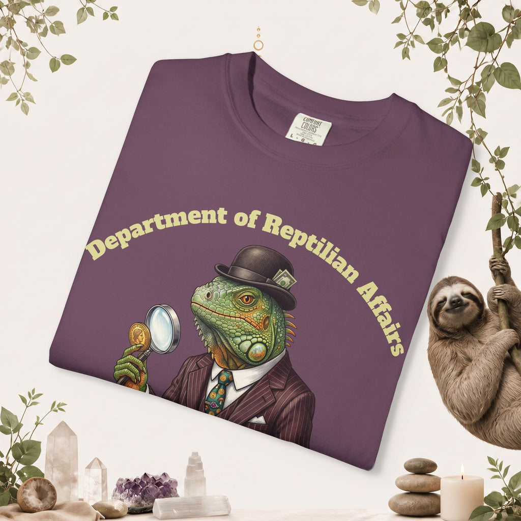 Iguana Banker T-Shirt — Department of Reptilian Affairs