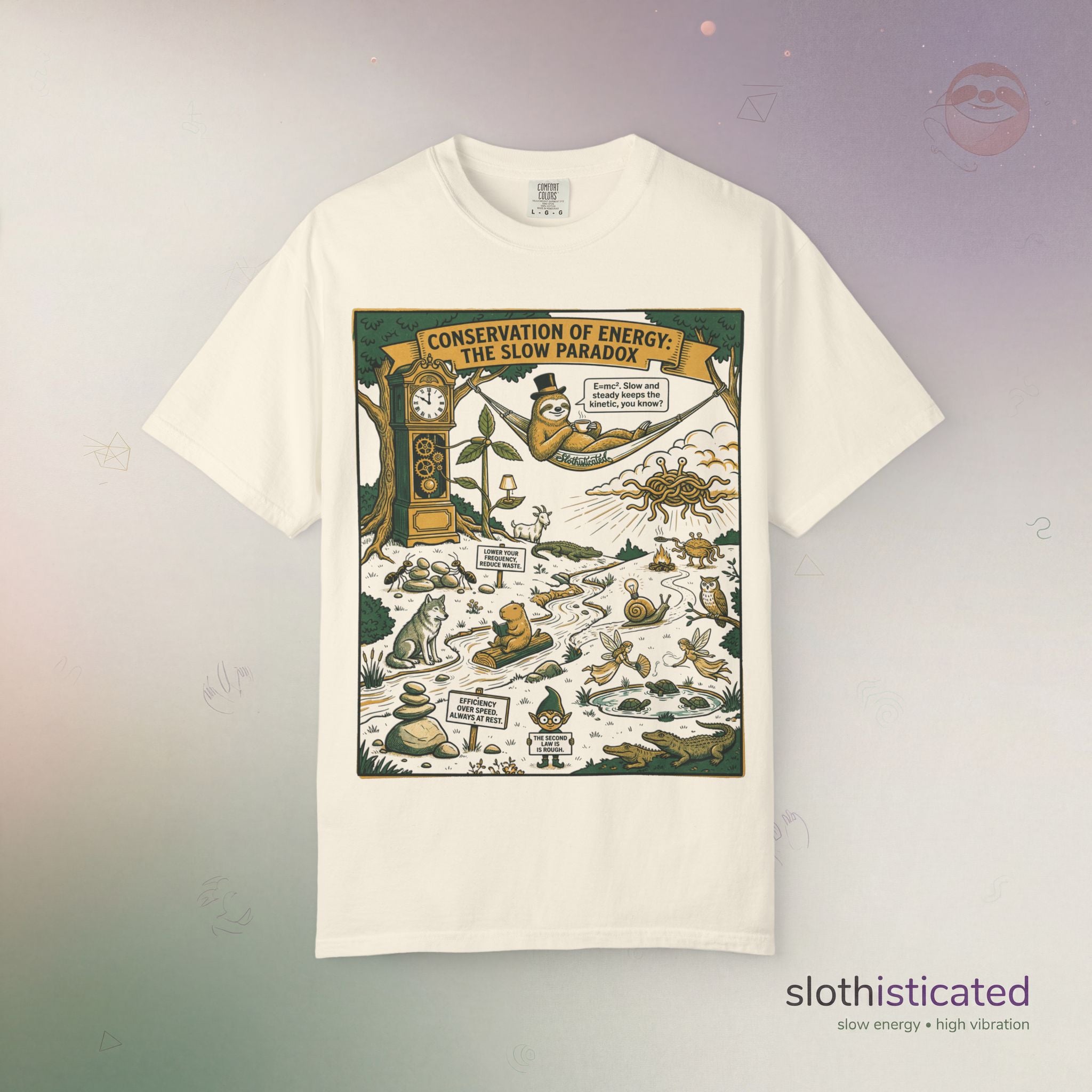The Second Law | Sloth Graphic Tee | Slothisticated