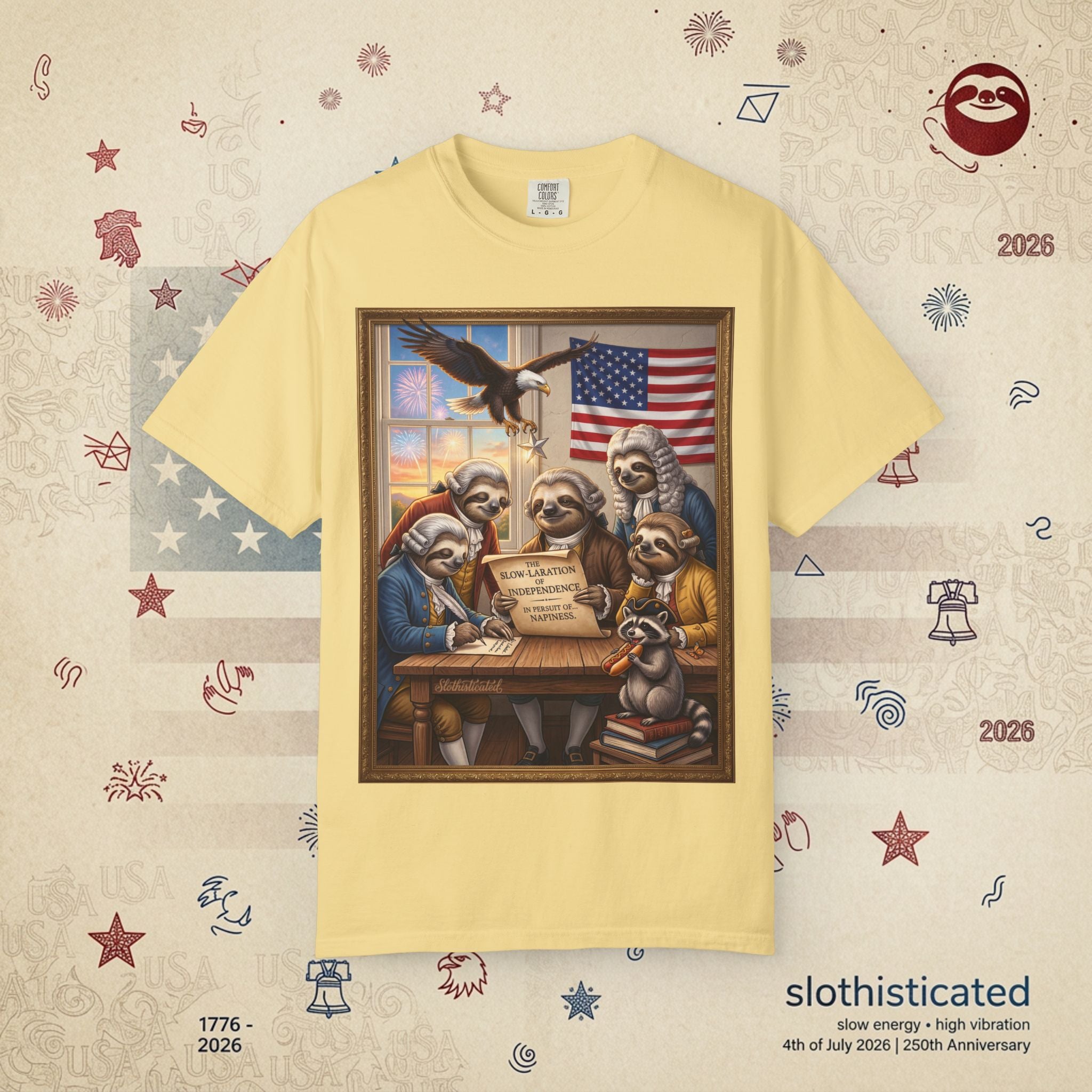 The Slow Labratory — We The Sloths Declaration Tee