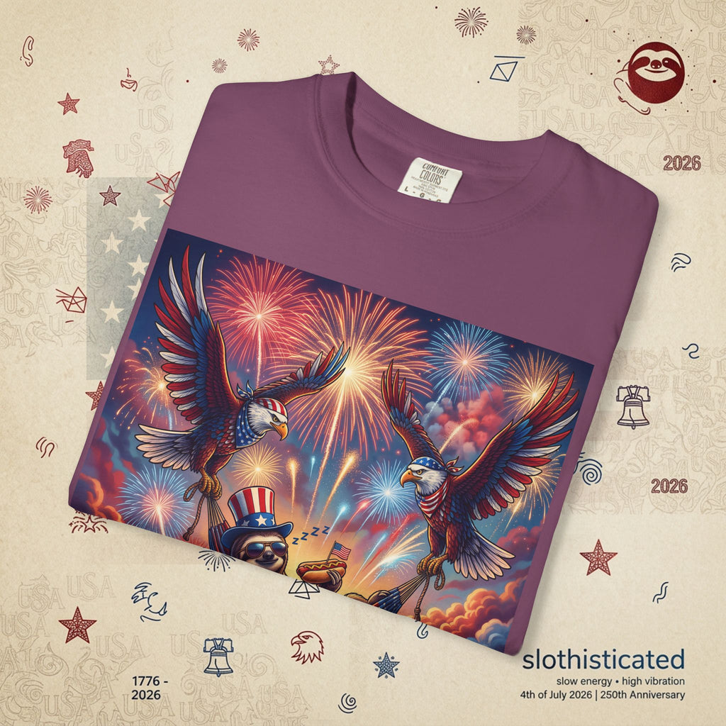 The Repose — Sloth Hammock 250th Anniversary T-Shirt