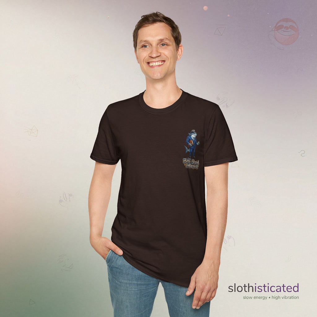The Loan Shark — Bite-Sized Interest Graphic T-Shirt
