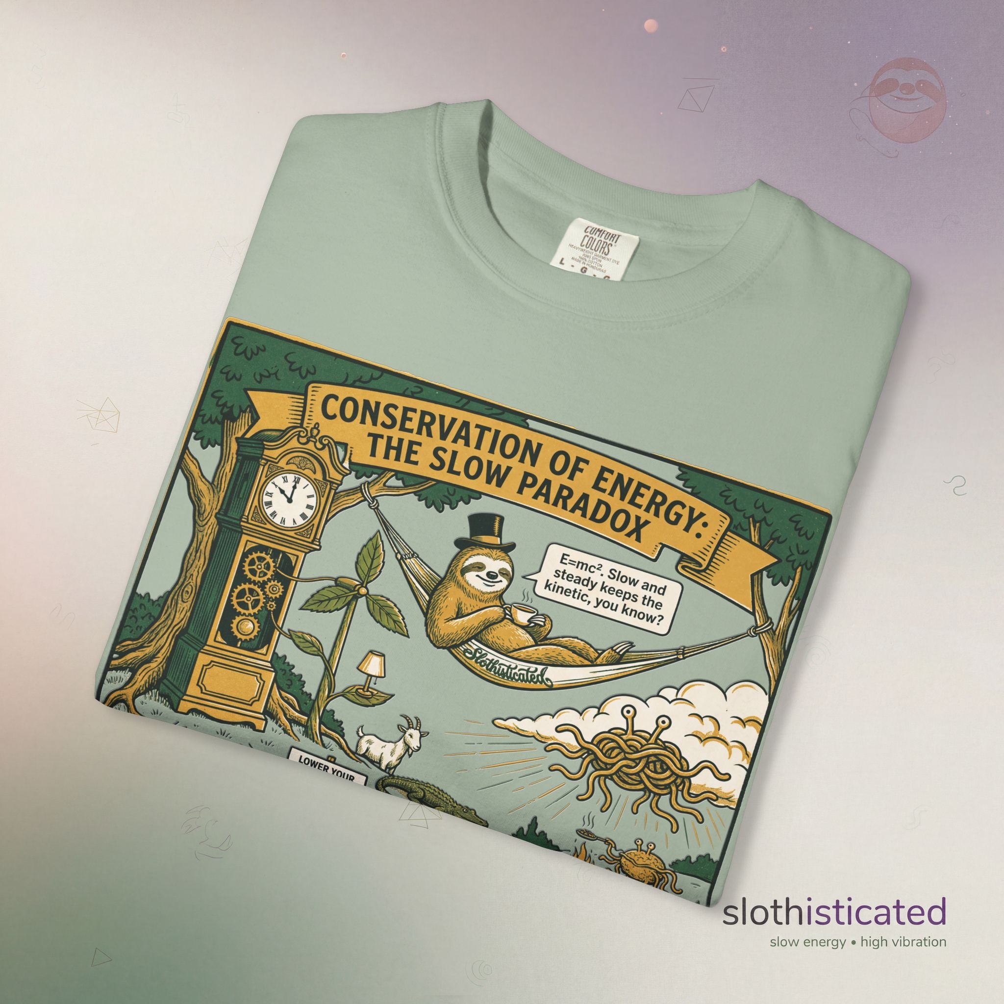The Second Law | Sloth Graphic Tee | Slothisticated