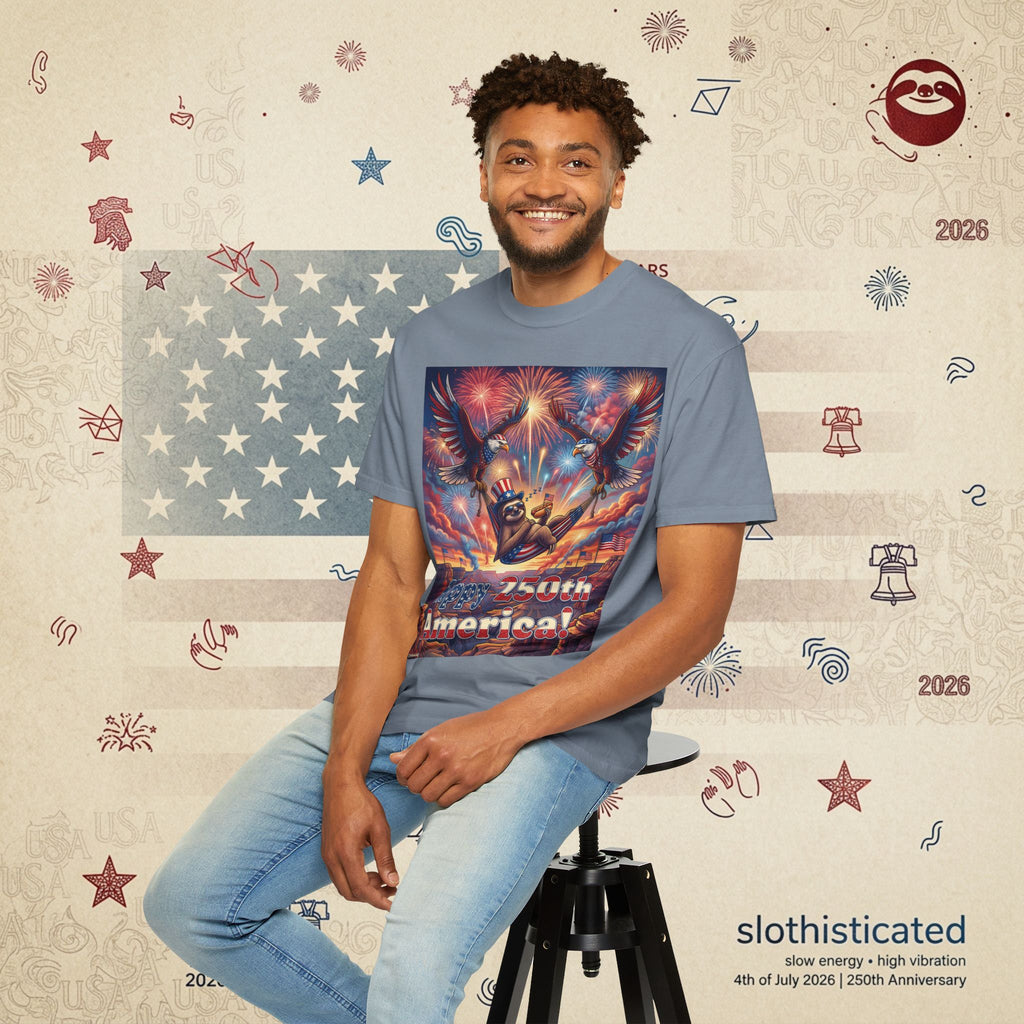 The Repose — Sloth Hammock 250th Anniversary T-Shirt