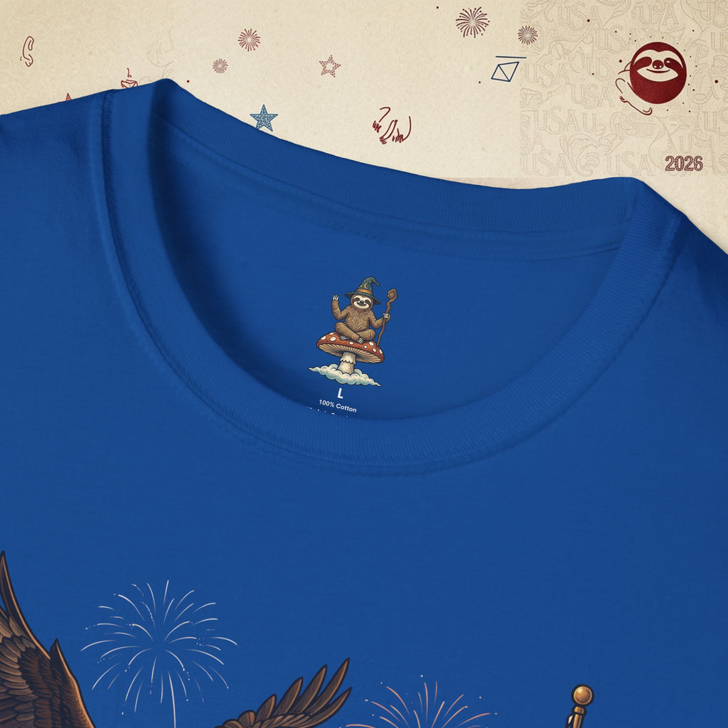 The Statesman — Lincoln-Era Sloth Portrait Tee