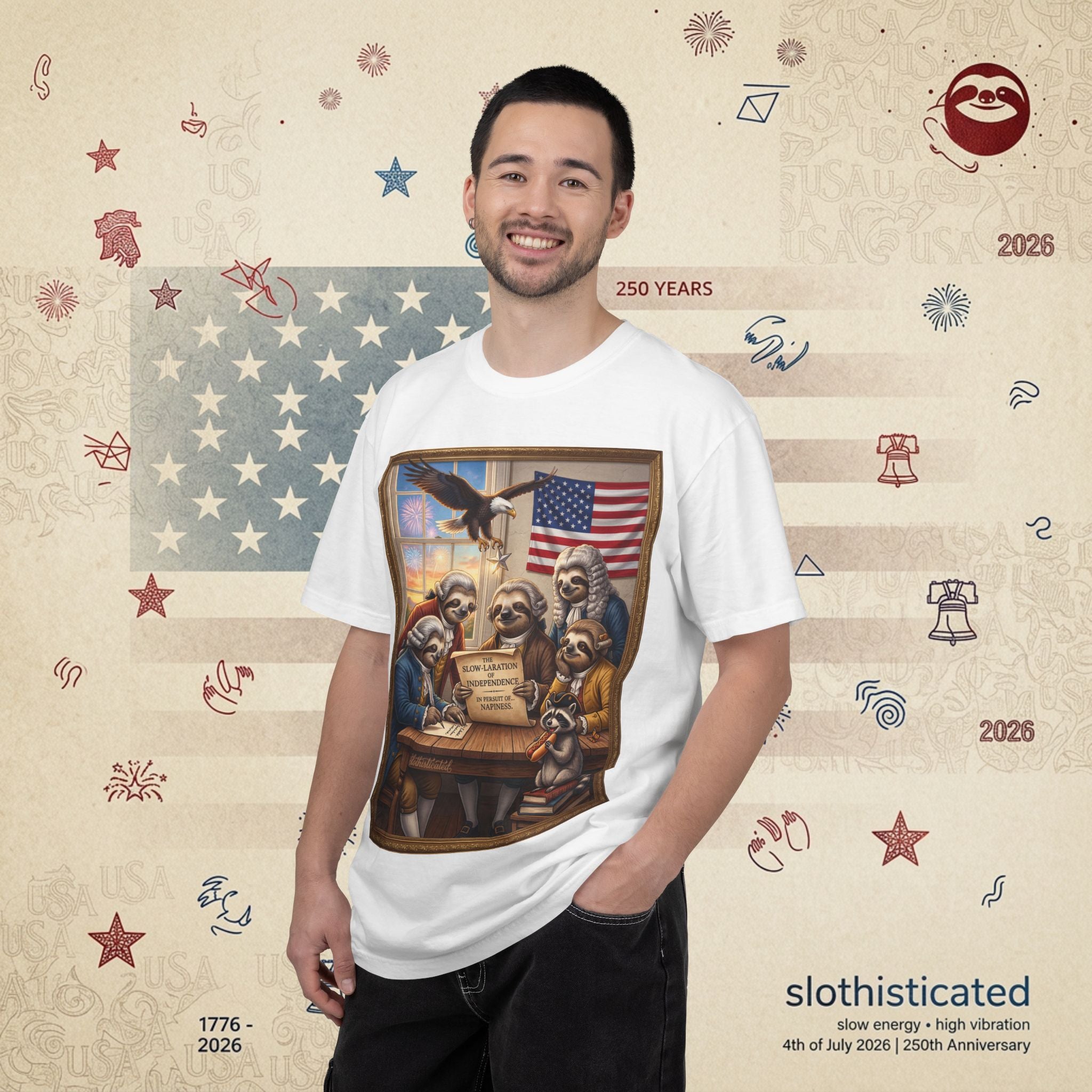The Slow Labratory — We The Sloths Declaration Tee