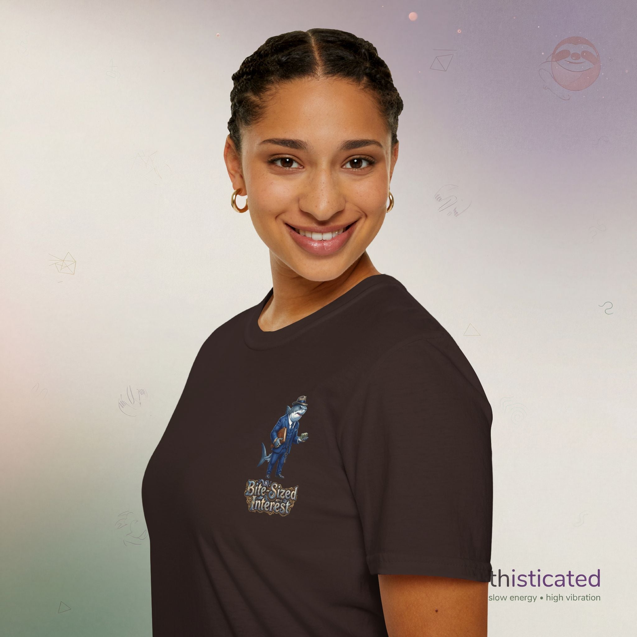 The Loan Shark — Bite-Sized Interest Graphic T-Shirt