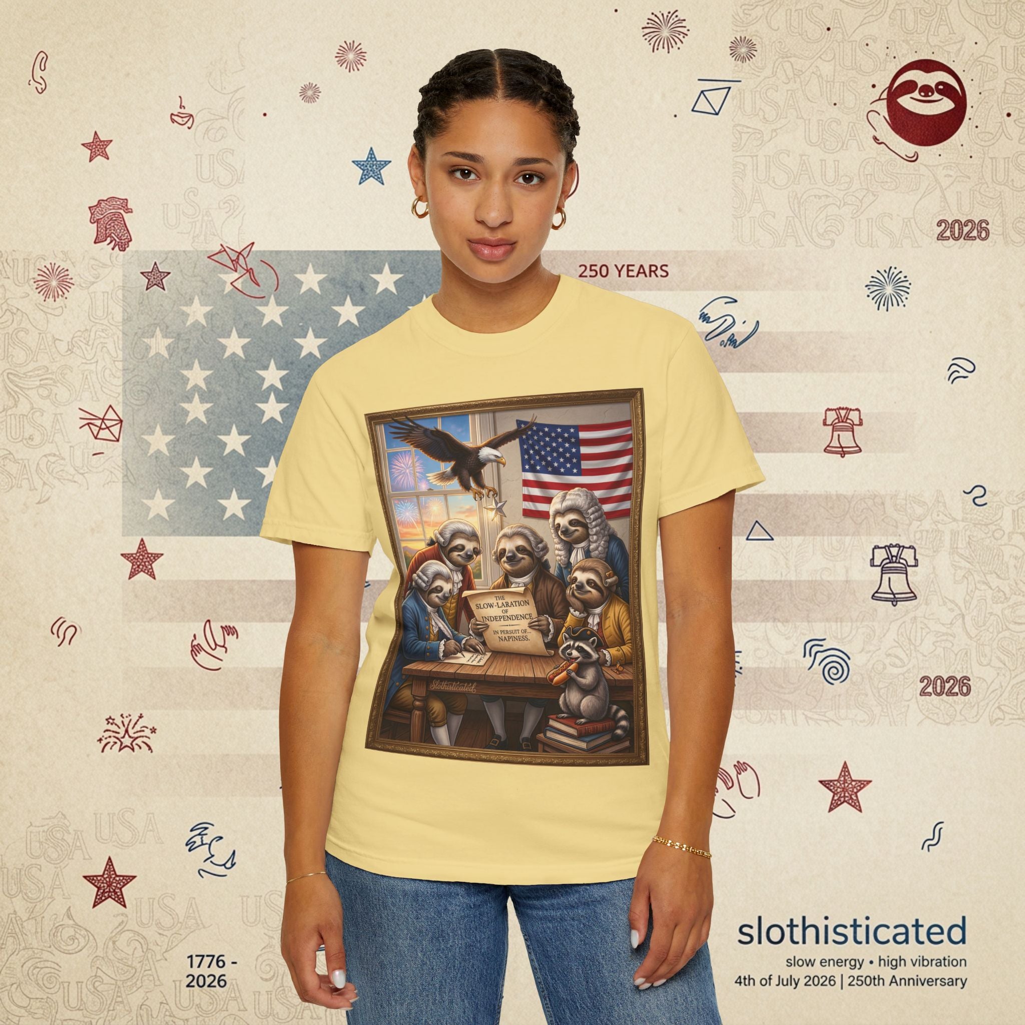 The Slow Labratory — We The Sloths Declaration Tee