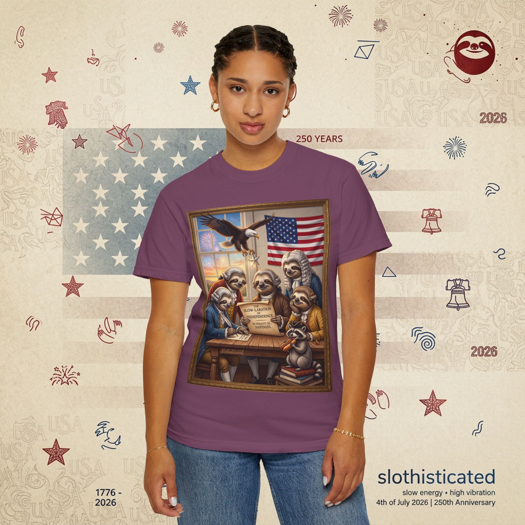 The Slow Labratory — We The Sloths Declaration Tee