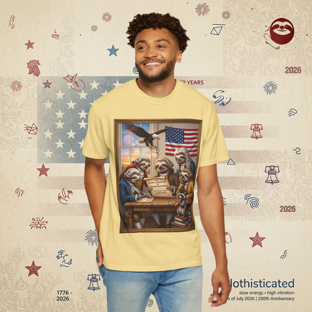 The Slow Labratory — We The Sloths Declaration Tee