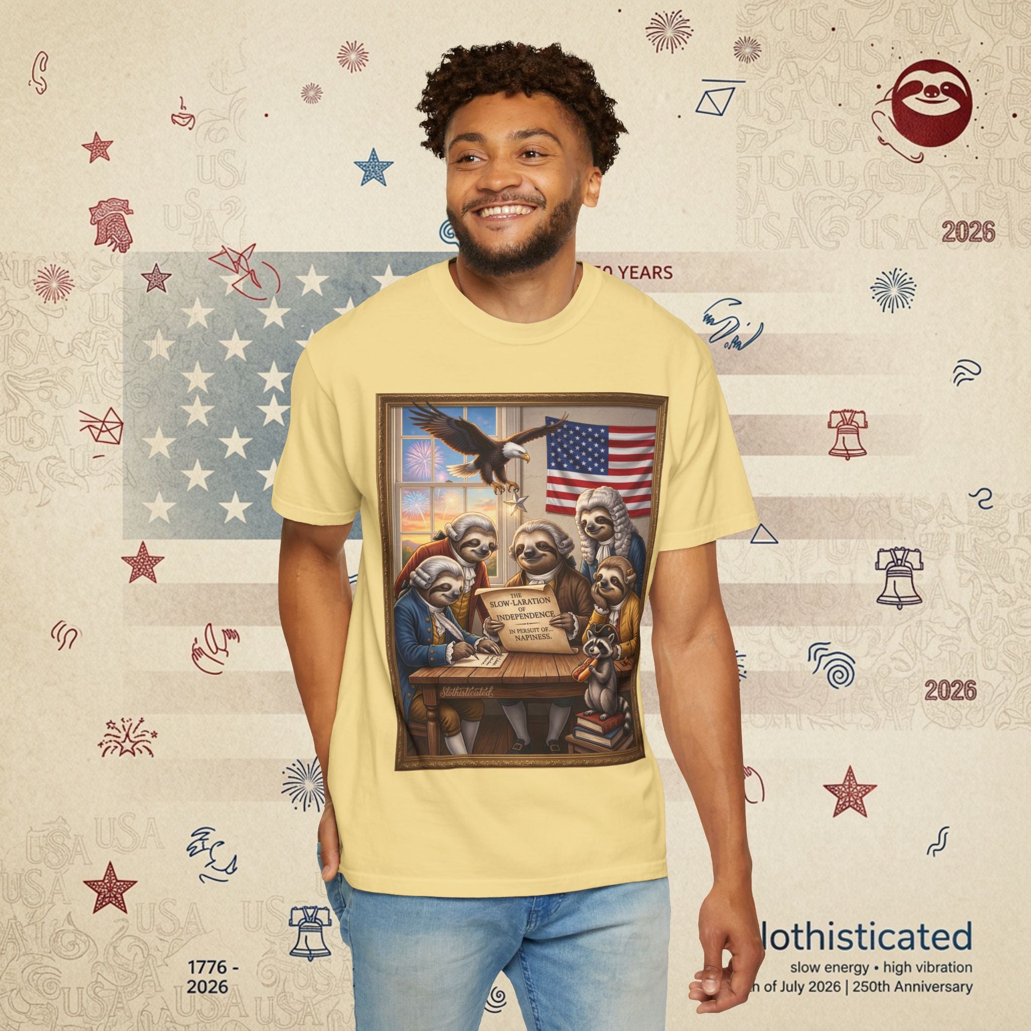 The Slow Labratory — We The Sloths Declaration Tee