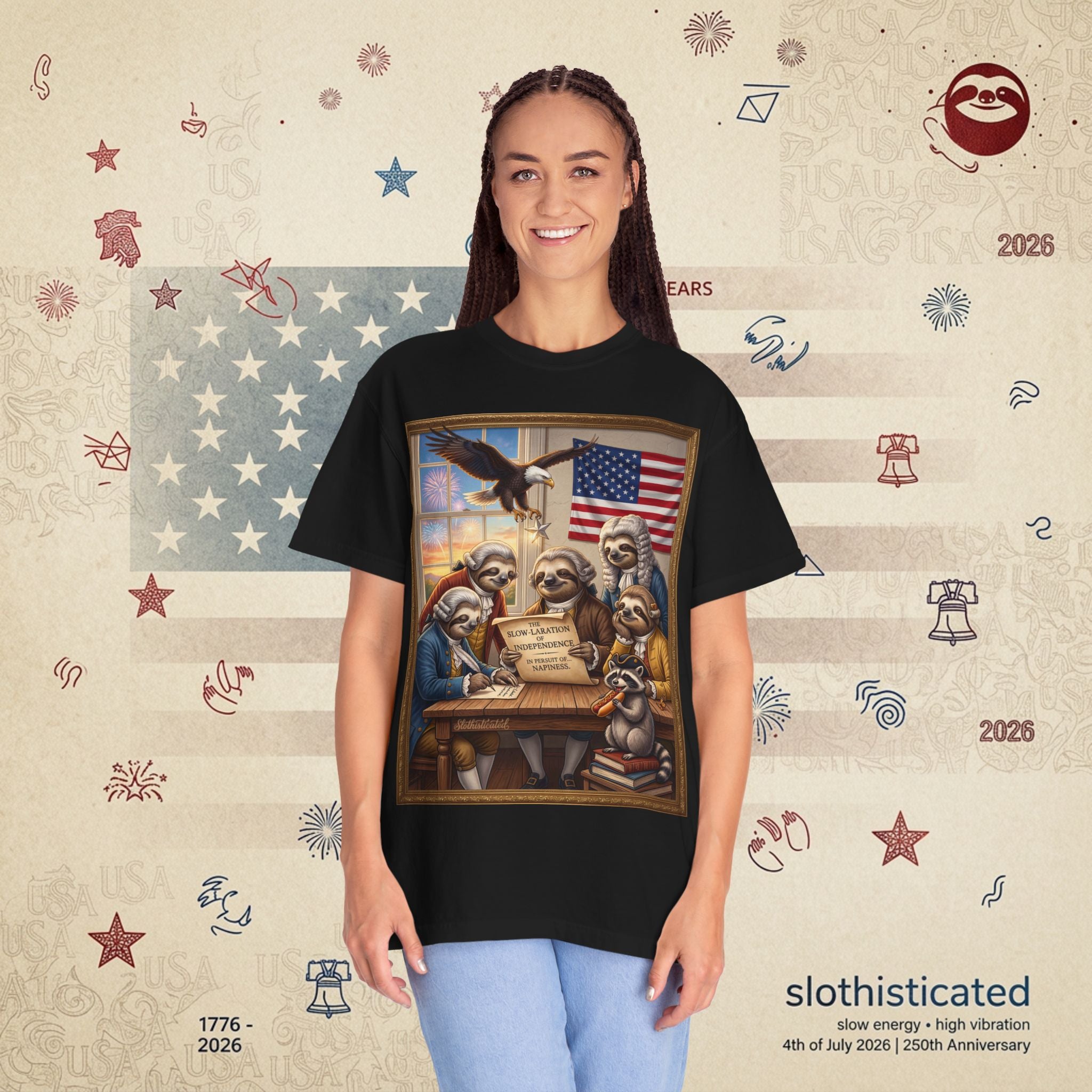 The Slow Labratory — We The Sloths Declaration Tee