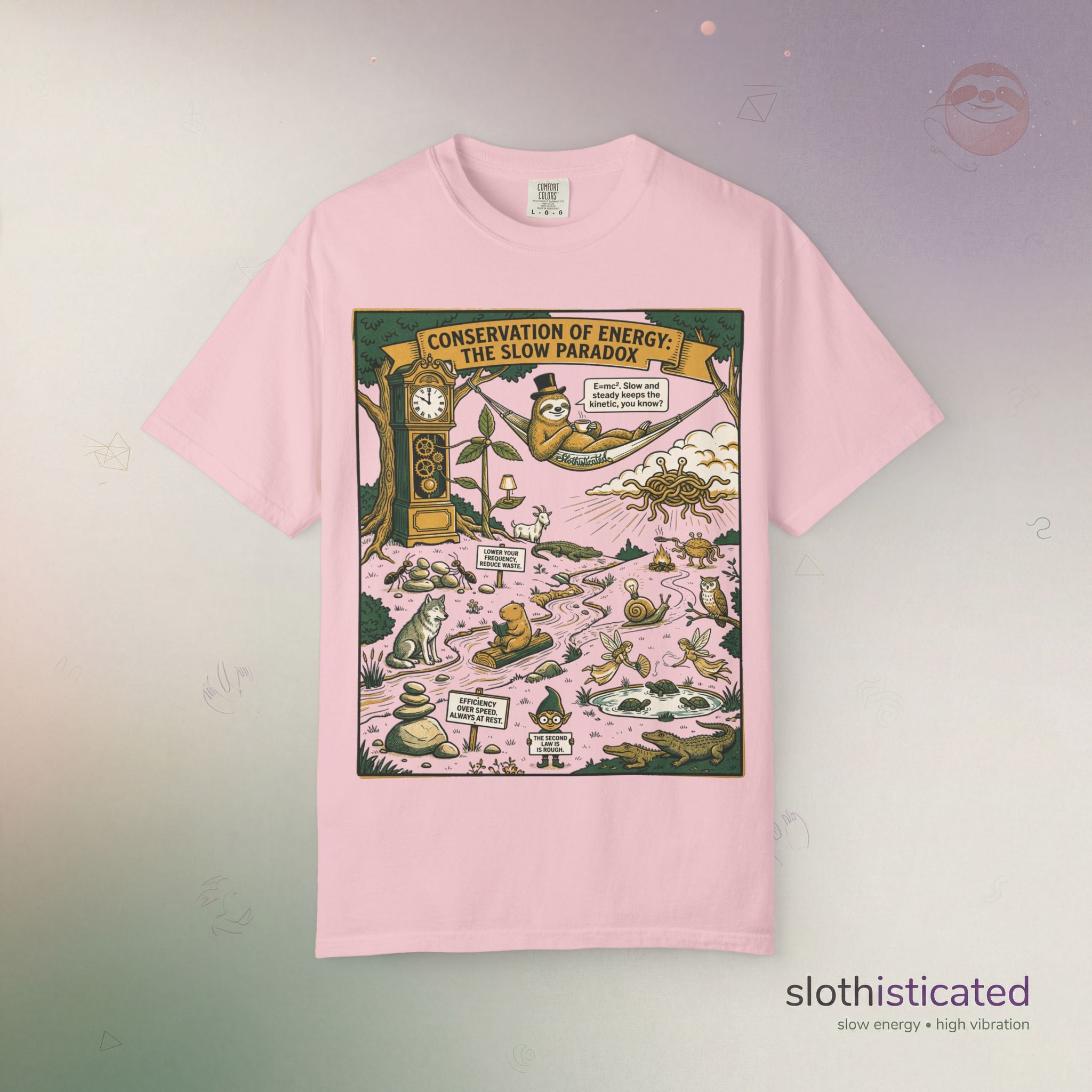 The Second Law | Sloth Graphic Tee | Slothisticated