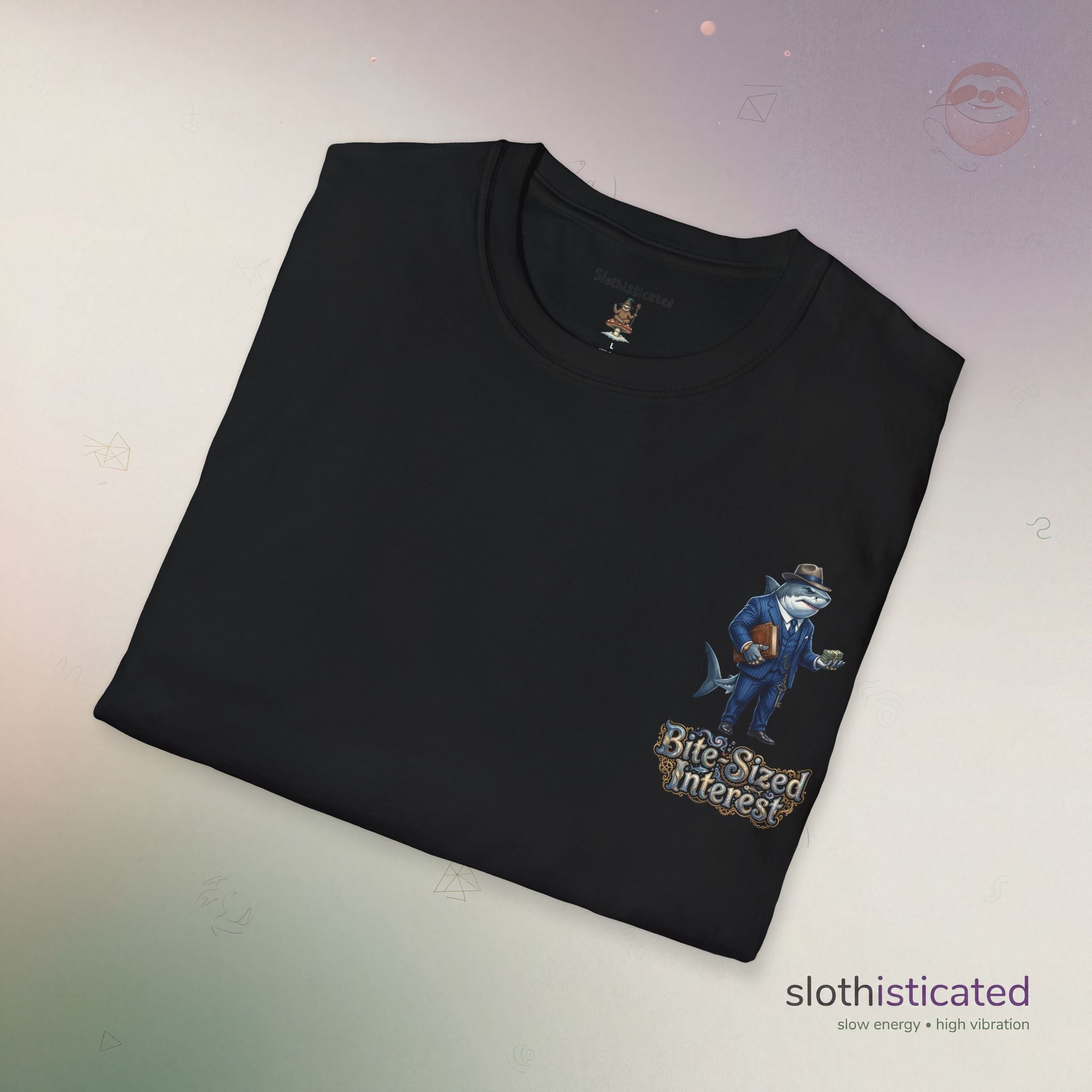 The Loan Shark — Bite-Sized Interest Graphic T-Shirt