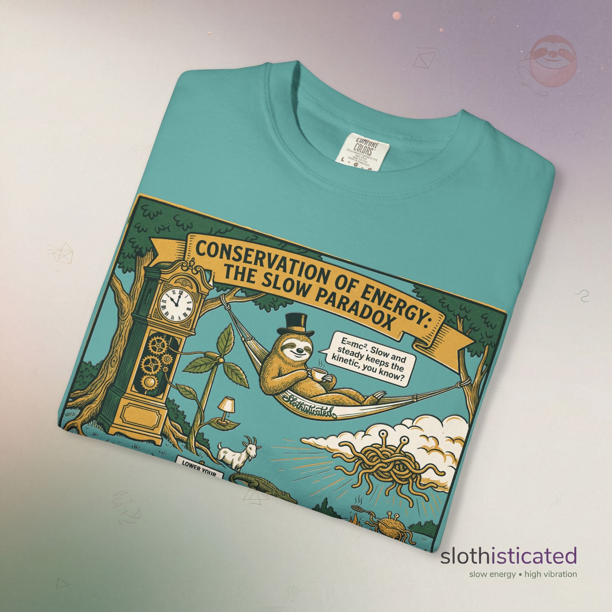 The Second Law | Sloth Graphic Tee | Slothisticated