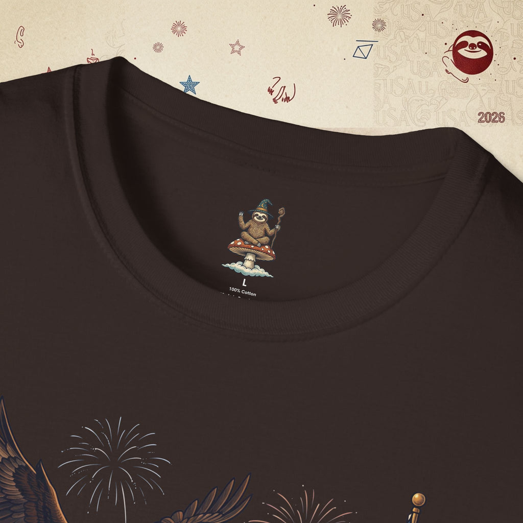 The Statesman — Lincoln-Era Sloth Portrait Tee