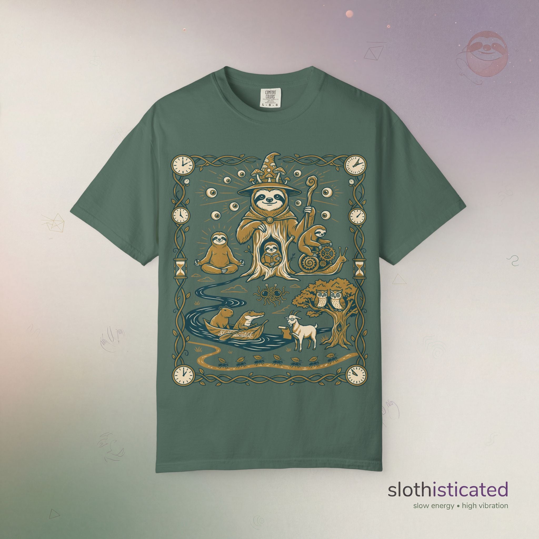The Hour-Keeper — A Sloth Wizard's Quiet Order