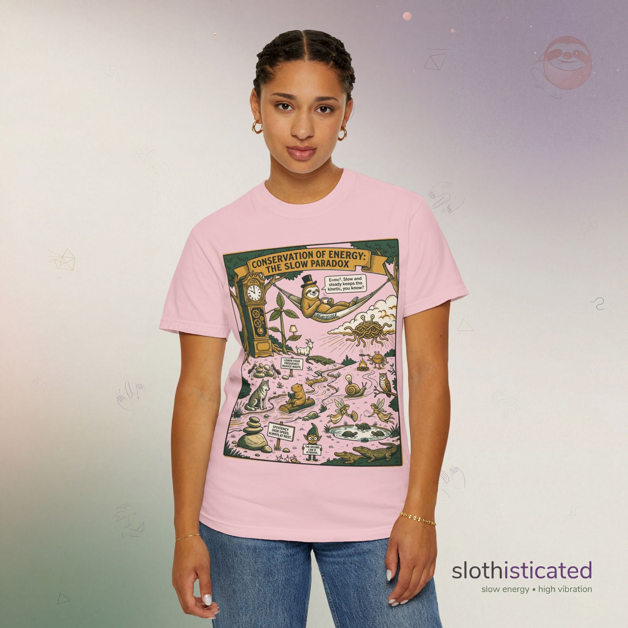 The Second Law | Sloth Graphic Tee | Slothisticated