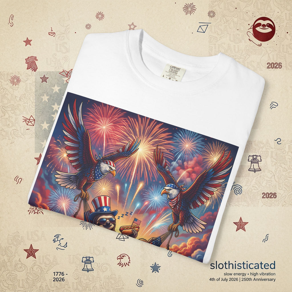 The Repose — Sloth Hammock 250th Anniversary T-Shirt