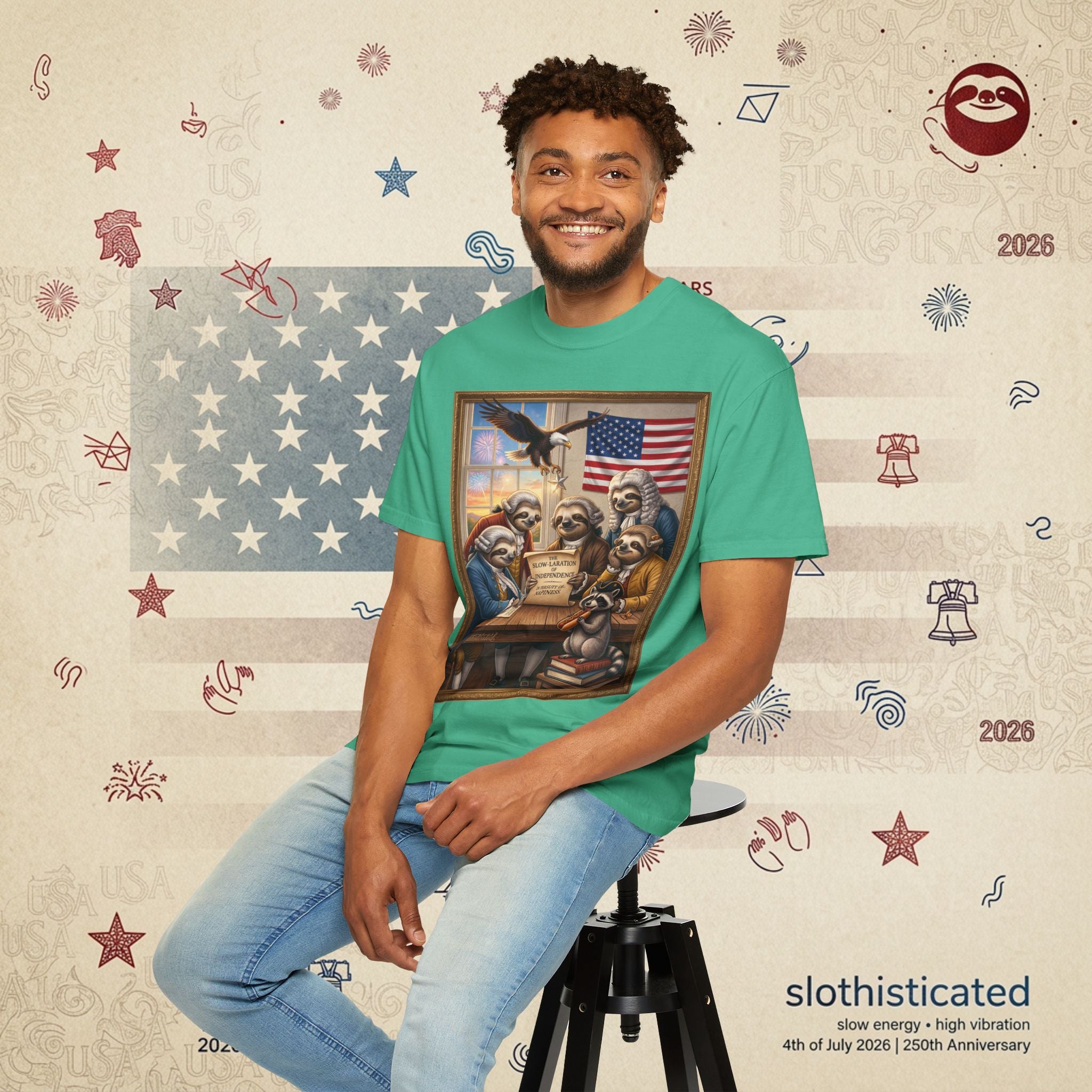 The Slow Labratory — We The Sloths Declaration Tee
